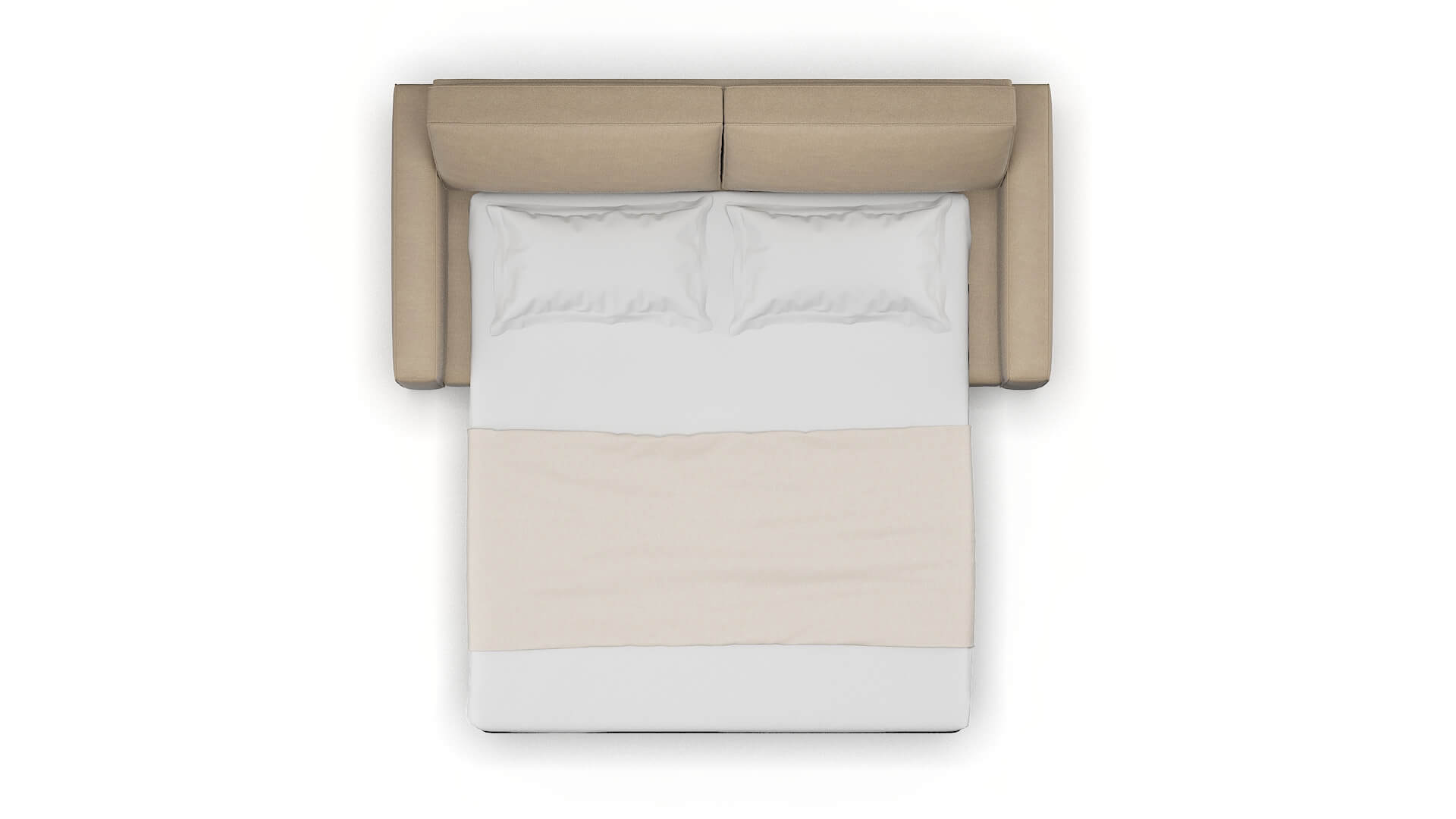 Alton Avenger Driftwood Sofa Sleeper Espresso legs 3