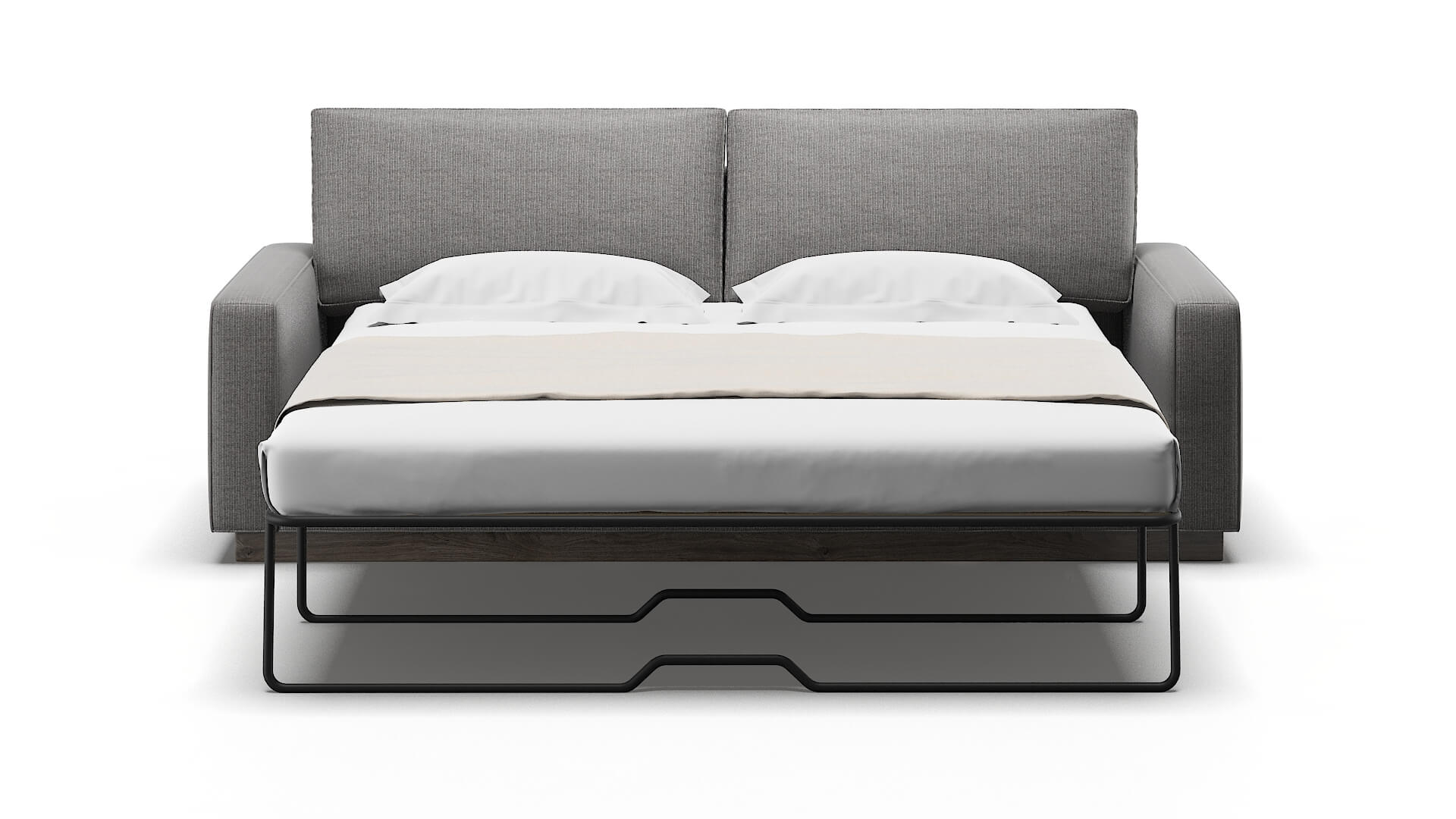 Alton Avenger Zinc Sofa Sleeper Espresso legs 1