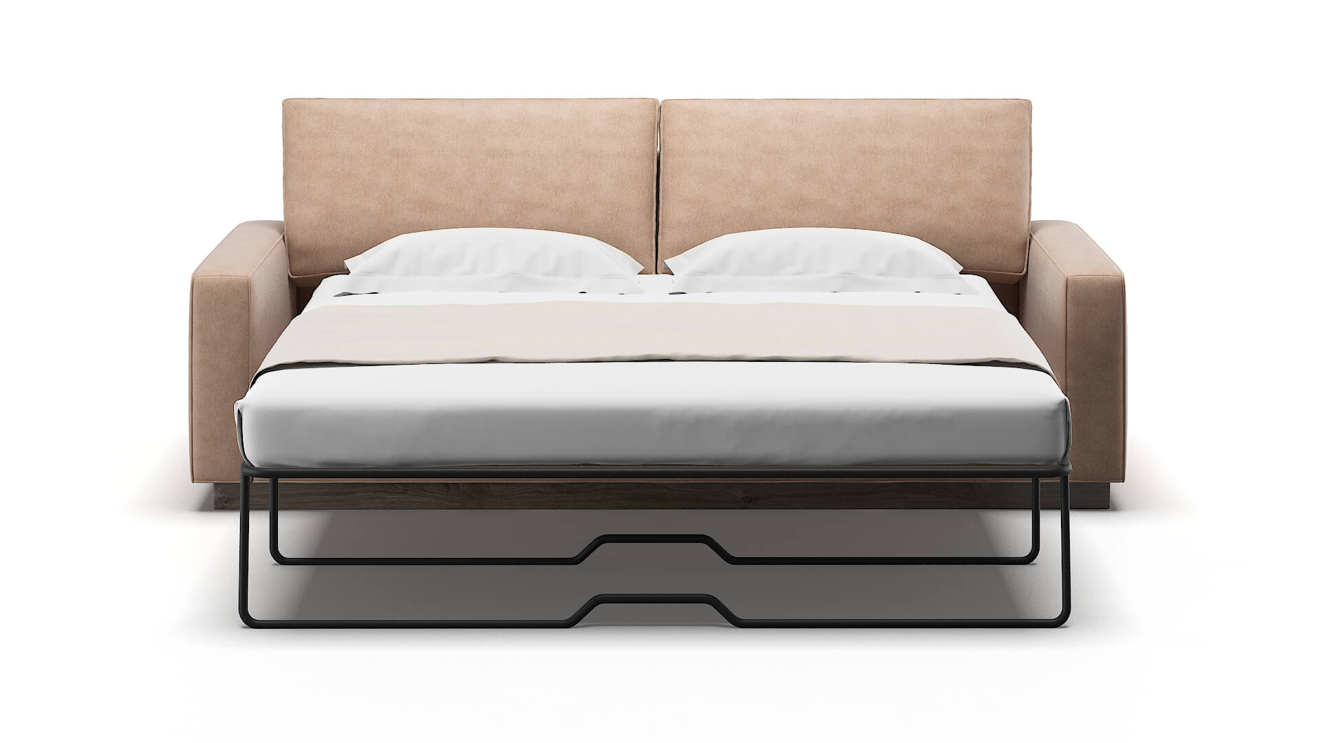 Alton Bella Cocoa Sofa Sleeper Espresso legs 1