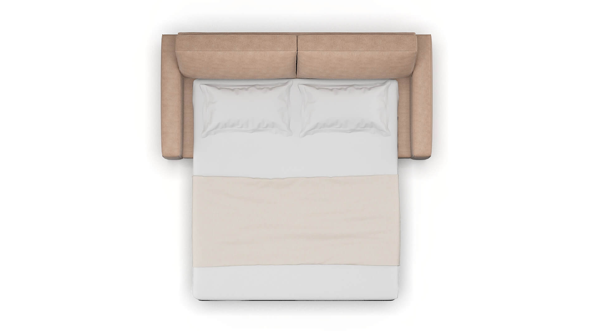 Alton Bella Cocoa Sofa Sleeper Espresso legs 3