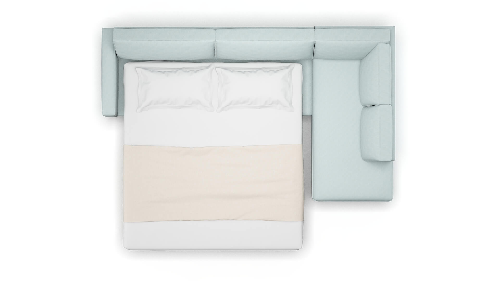 Alton Bella Skylight Panel Sleeper Espresso legs 3