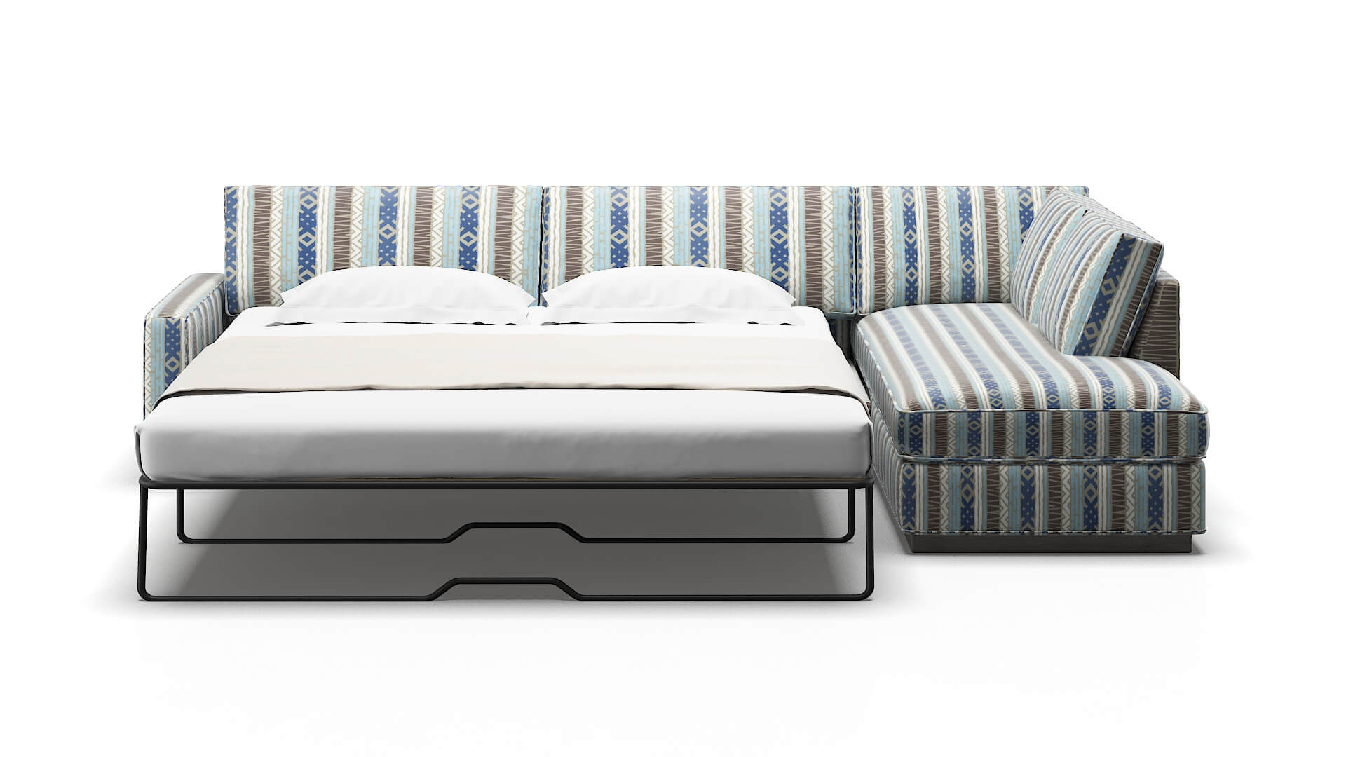 Alton Bodhi Indigo Panel Sleeper Espresso legs 1