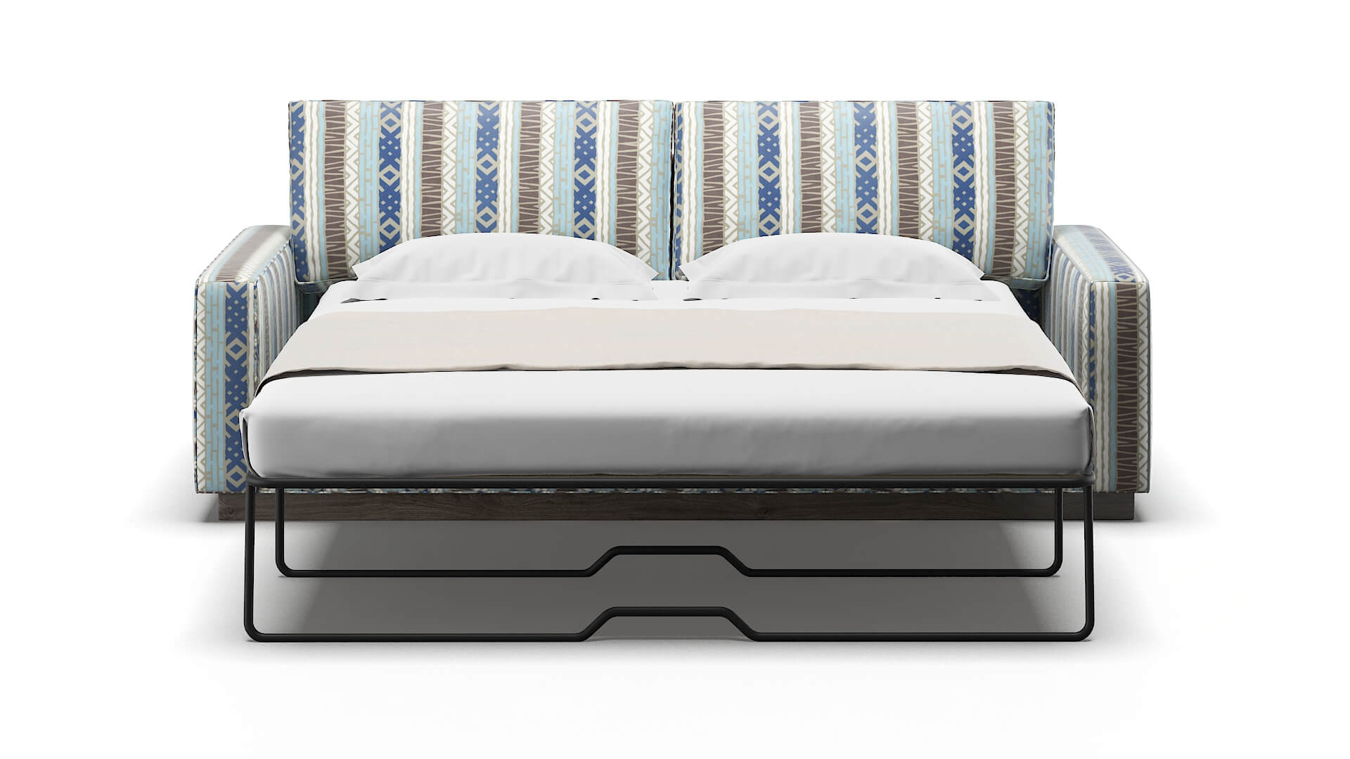 Alton Bodhi Indigo Sofa Sleeper Espresso legs 1