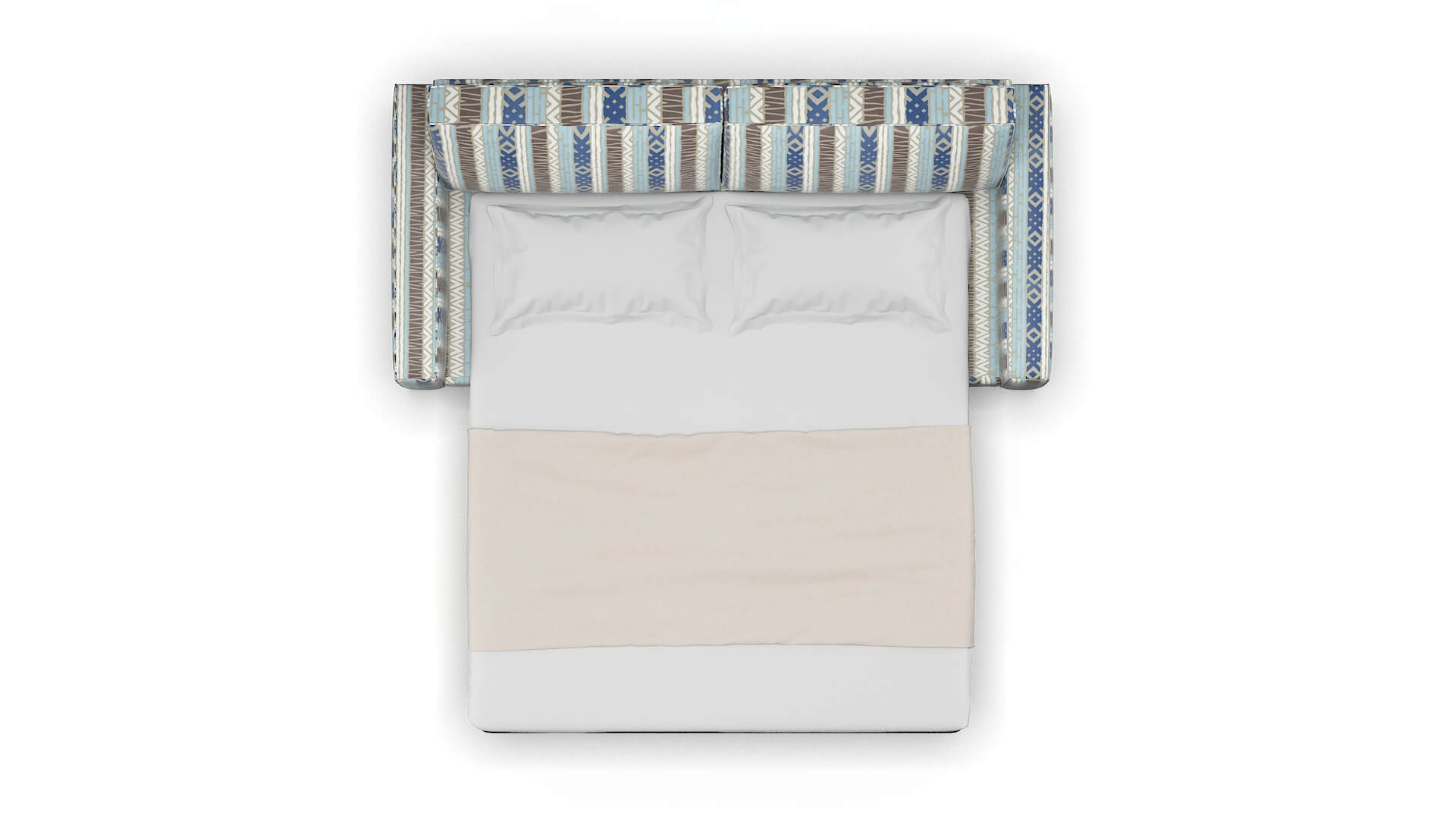 Alton Bodhi Indigo Sofa Sleeper Espresso legs 3