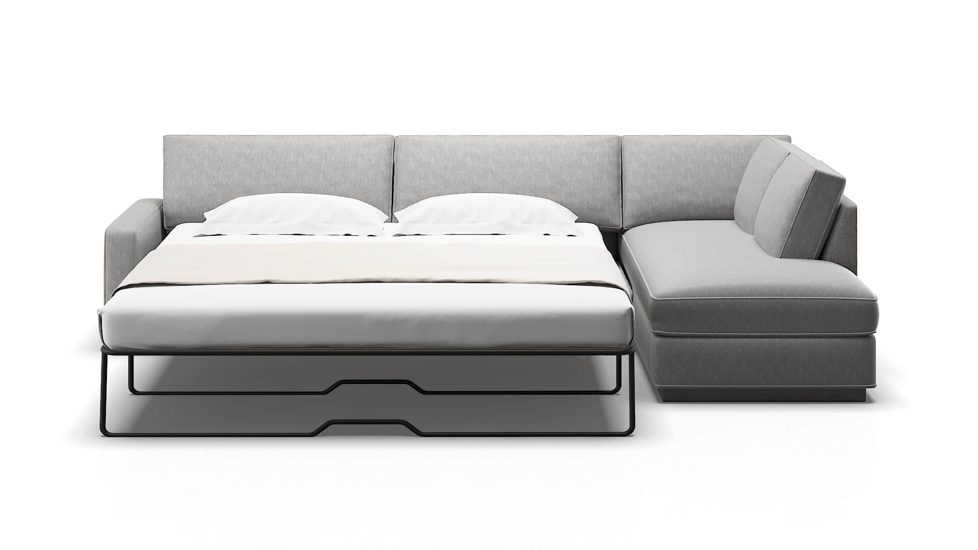 Alton Bungalow Graphite Panel Sleeper Espresso legs 1