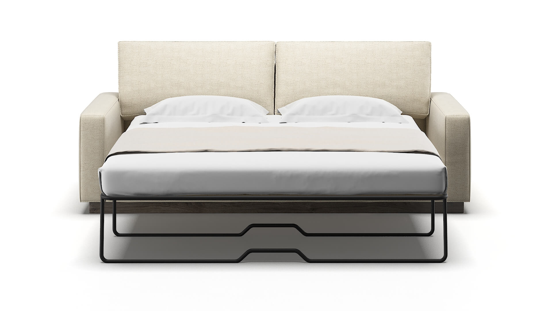 Alton Catalina Wheat Sofa Sleeper Espresso legs 1