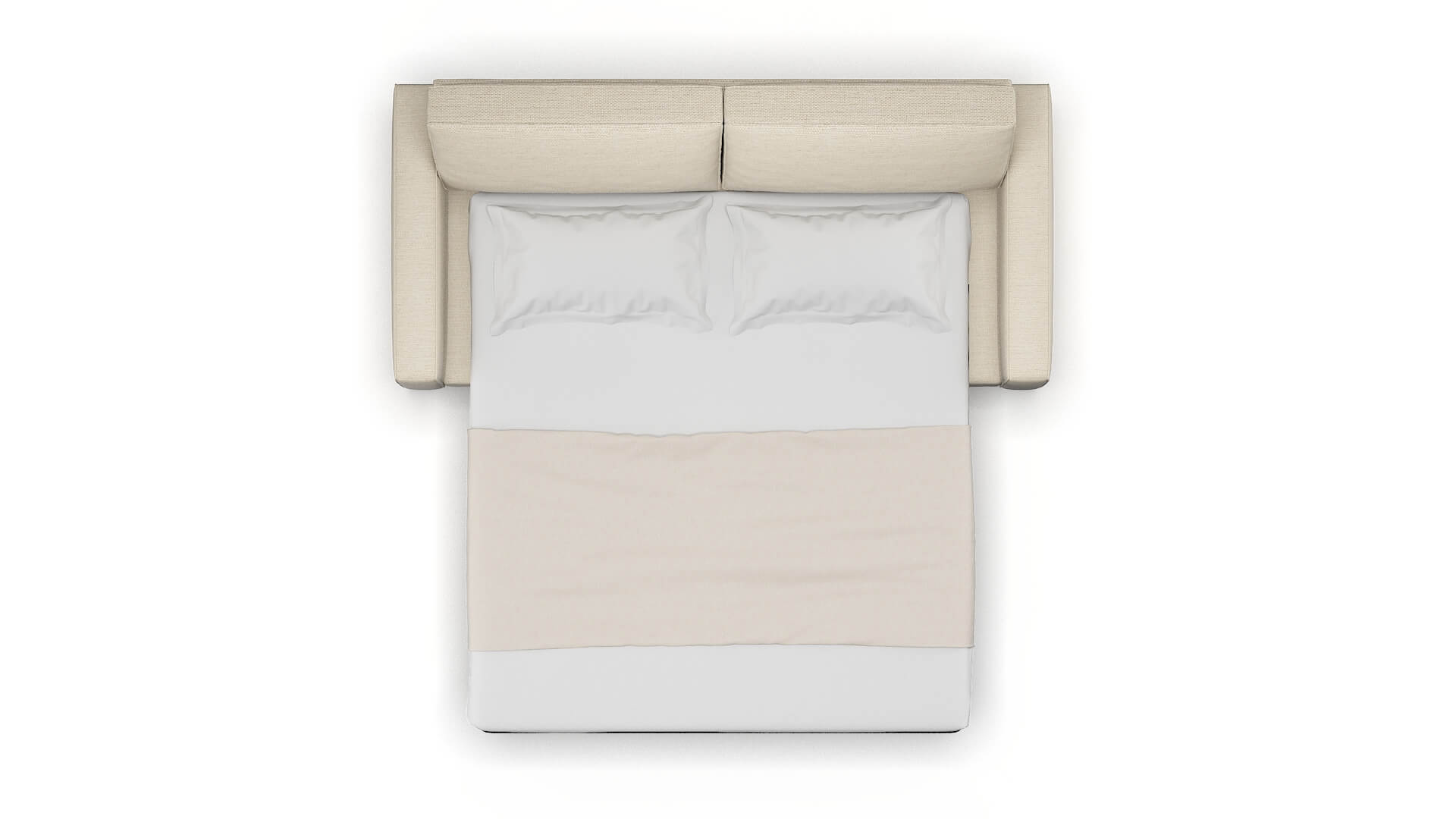 Alton Chance Sand Sofa Sleeper Espresso legs 3