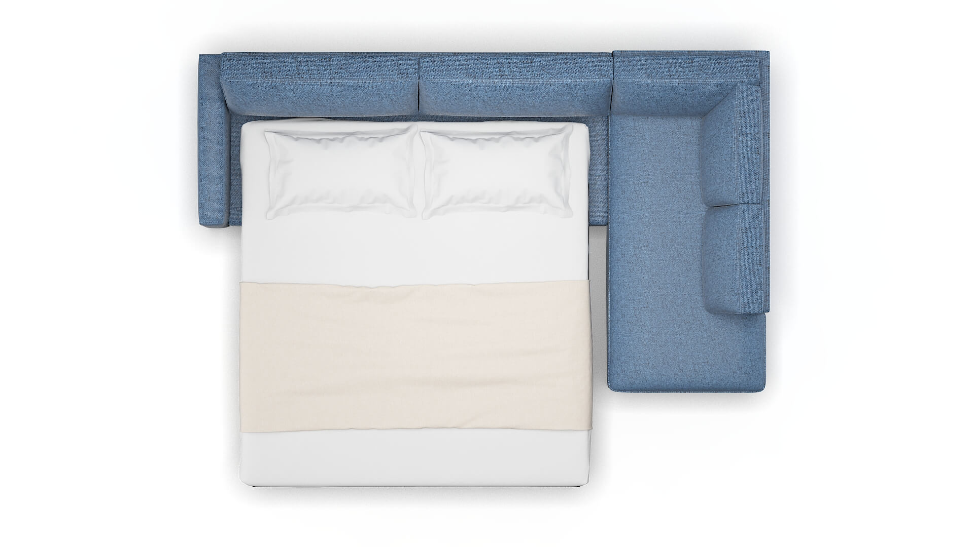 Alton Clyde Deep_ocean Panel Sleeper Espresso legs 3