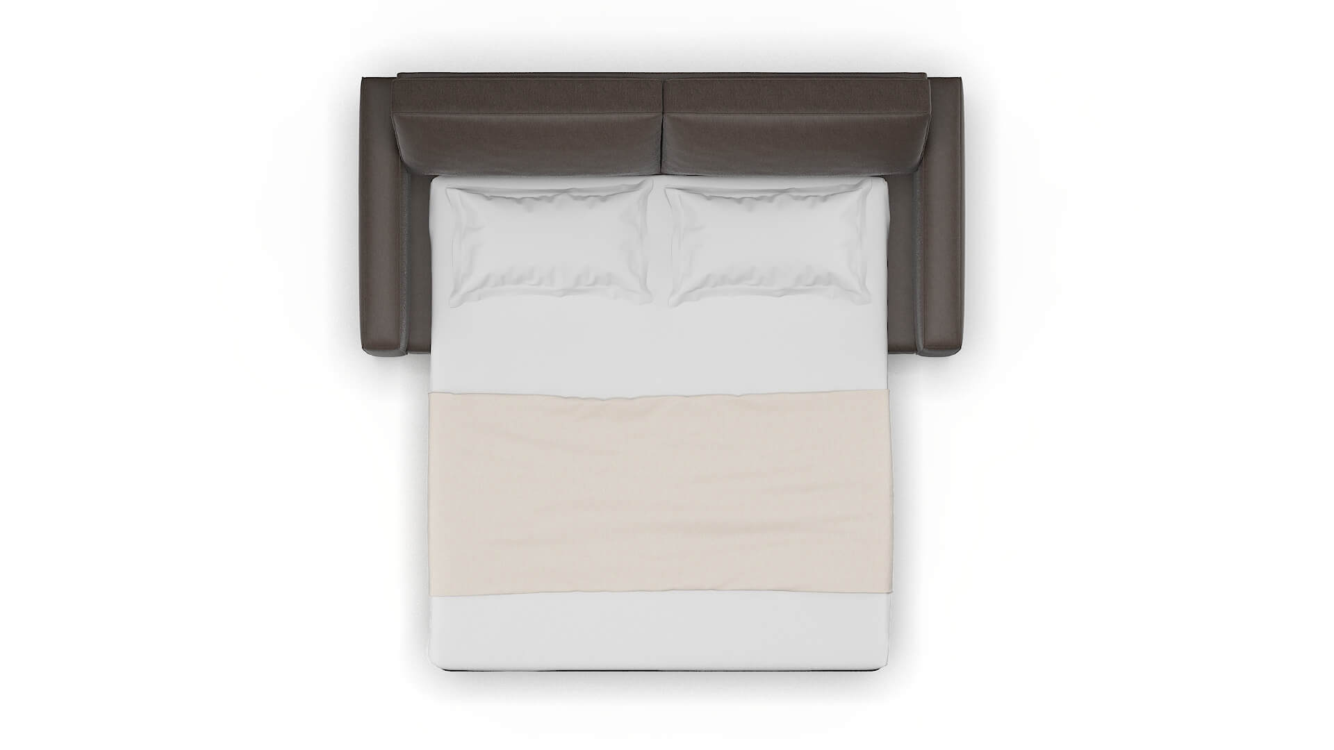 Alton Cosmo Chocolate Sofa Sleeper Espresso legs 3