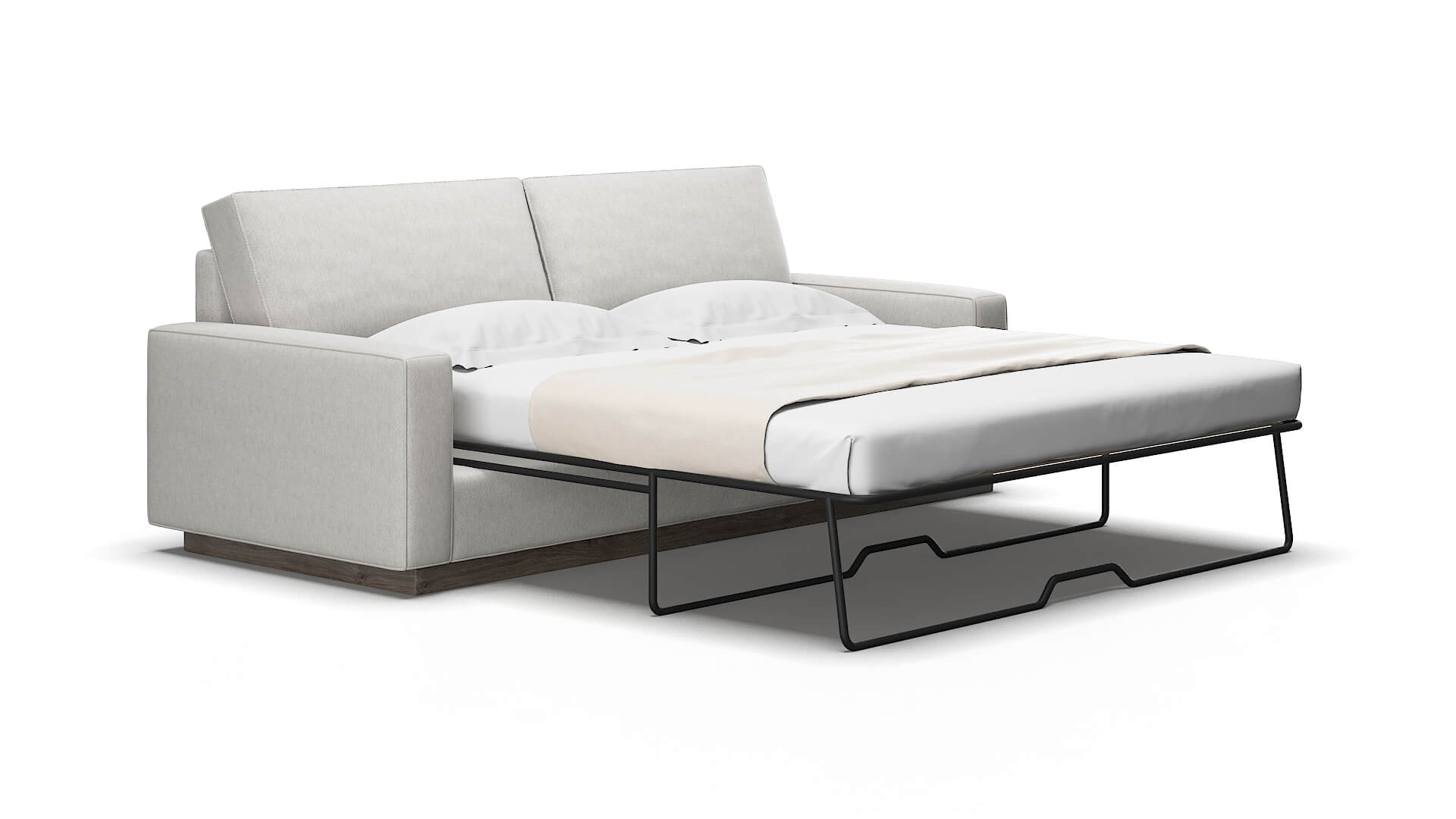 Alton Cosmo silver Sofa sleeper Espresso Legs  2