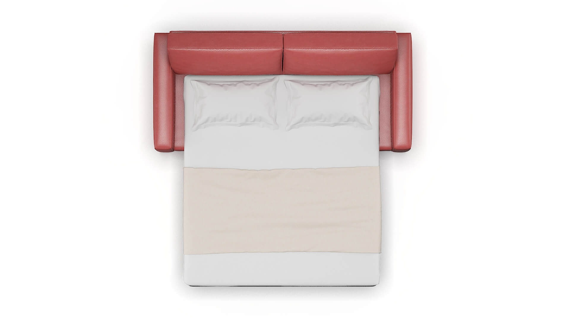 Alton Dillion Cordovan Sofa Sleeper Espresso legs 3