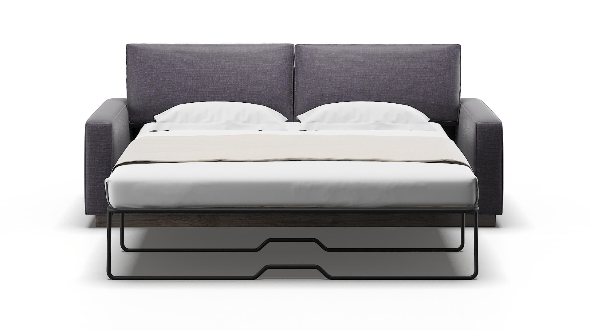 Alton Durham Ink Sofa Sleeper Espresso legs 1