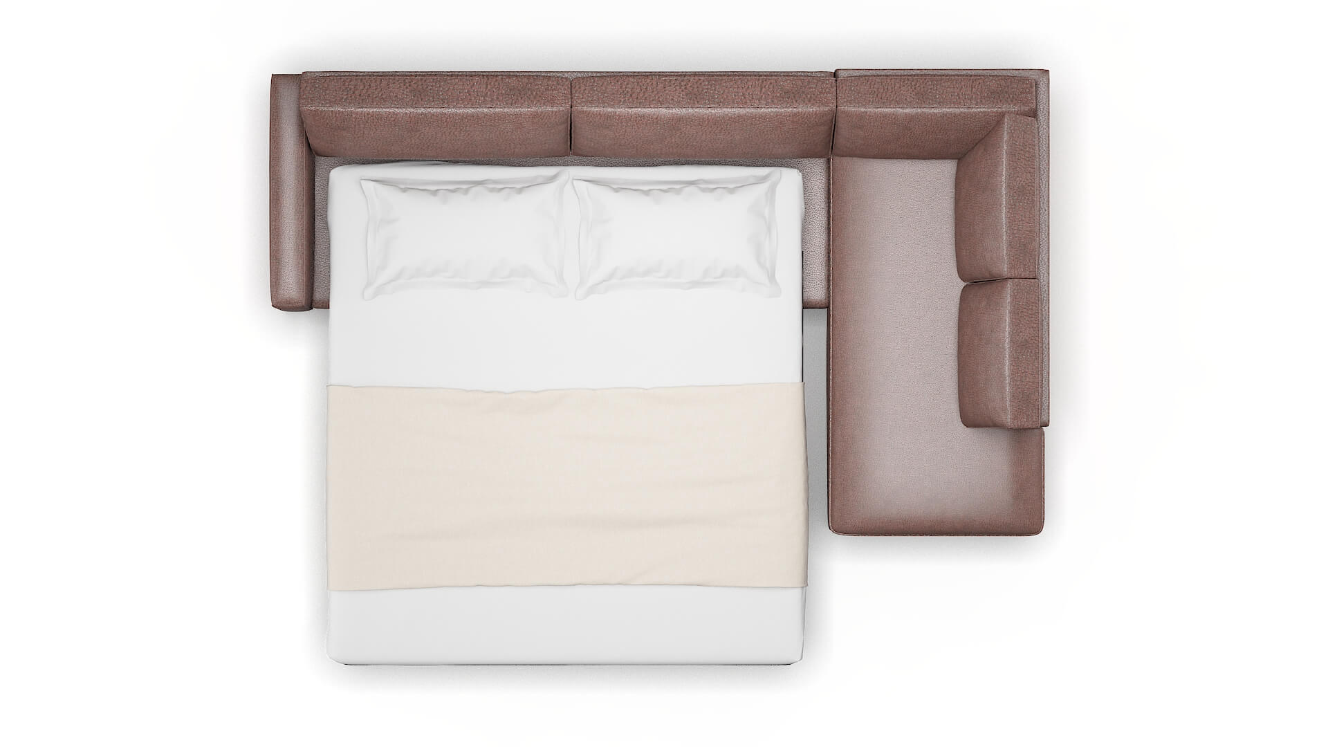 Alton Ford Brown Panel Sleeper Espresso legs 3