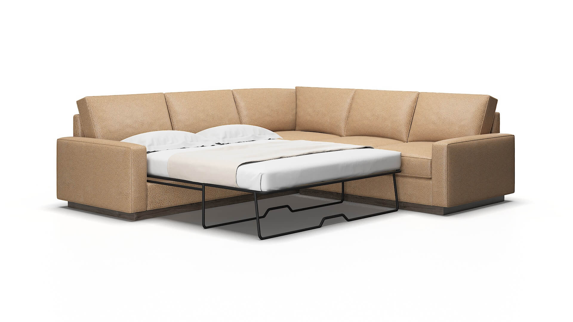 Alton Ford dune Sectional sleeper Espresso Legs  2