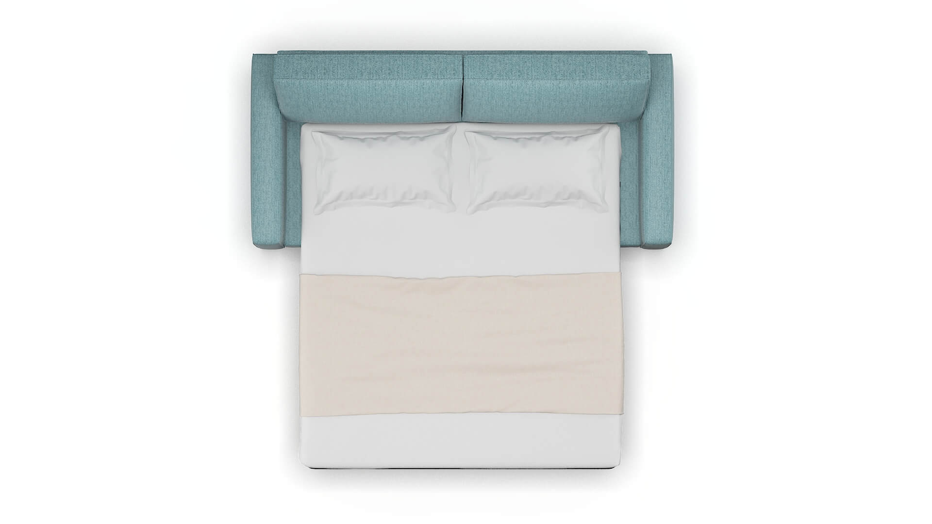 Alton Insight Peacock Sofa Sleeper Espresso legs 3