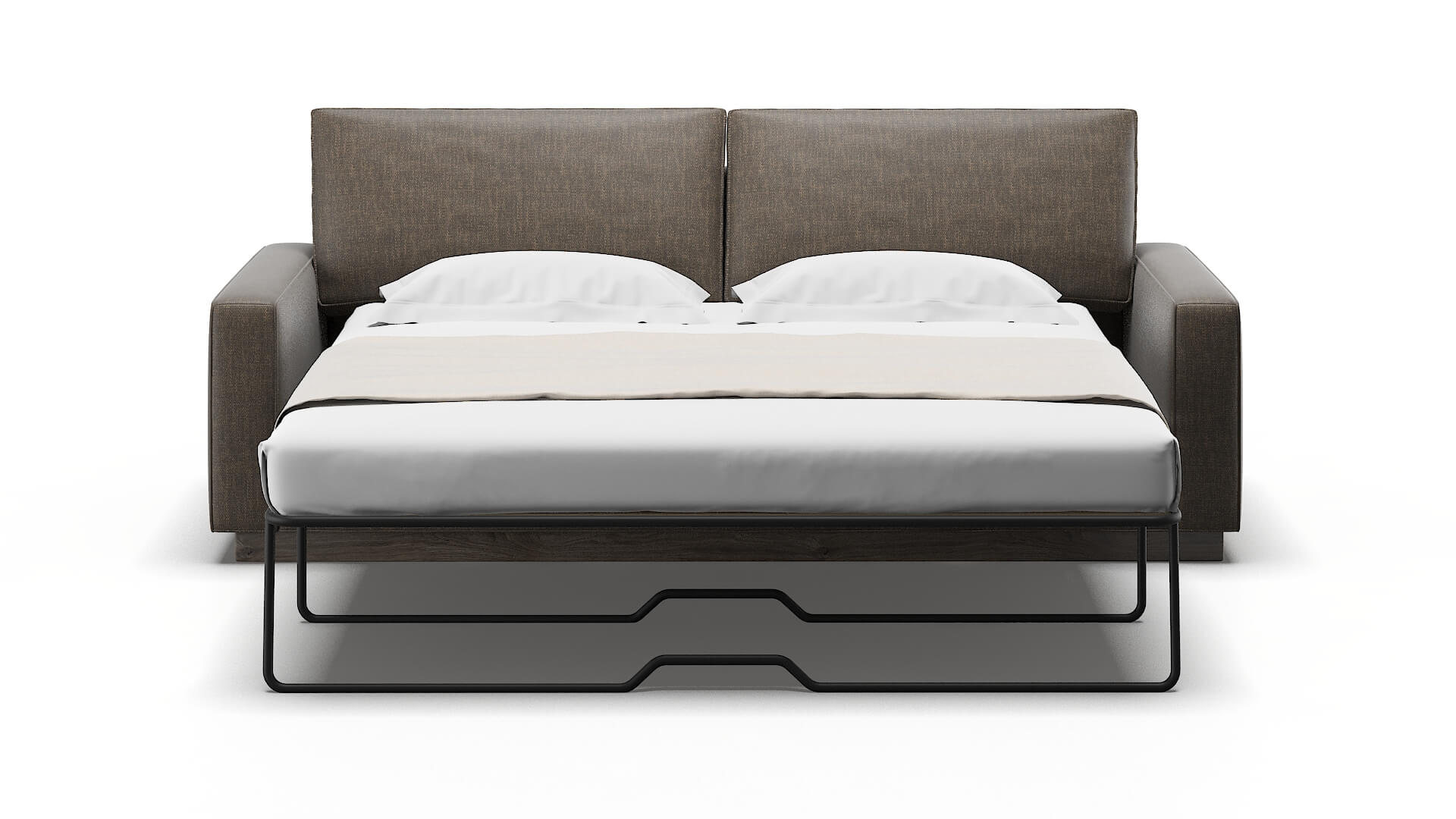 Alton Keylargo Bark Sofa Sleeper Espresso legs 1