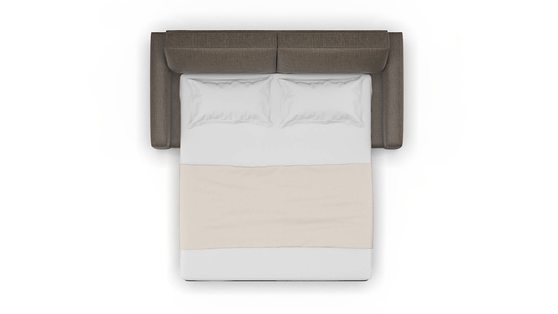 Alton Keylargo Bark Sofa Sleeper Espresso legs 3