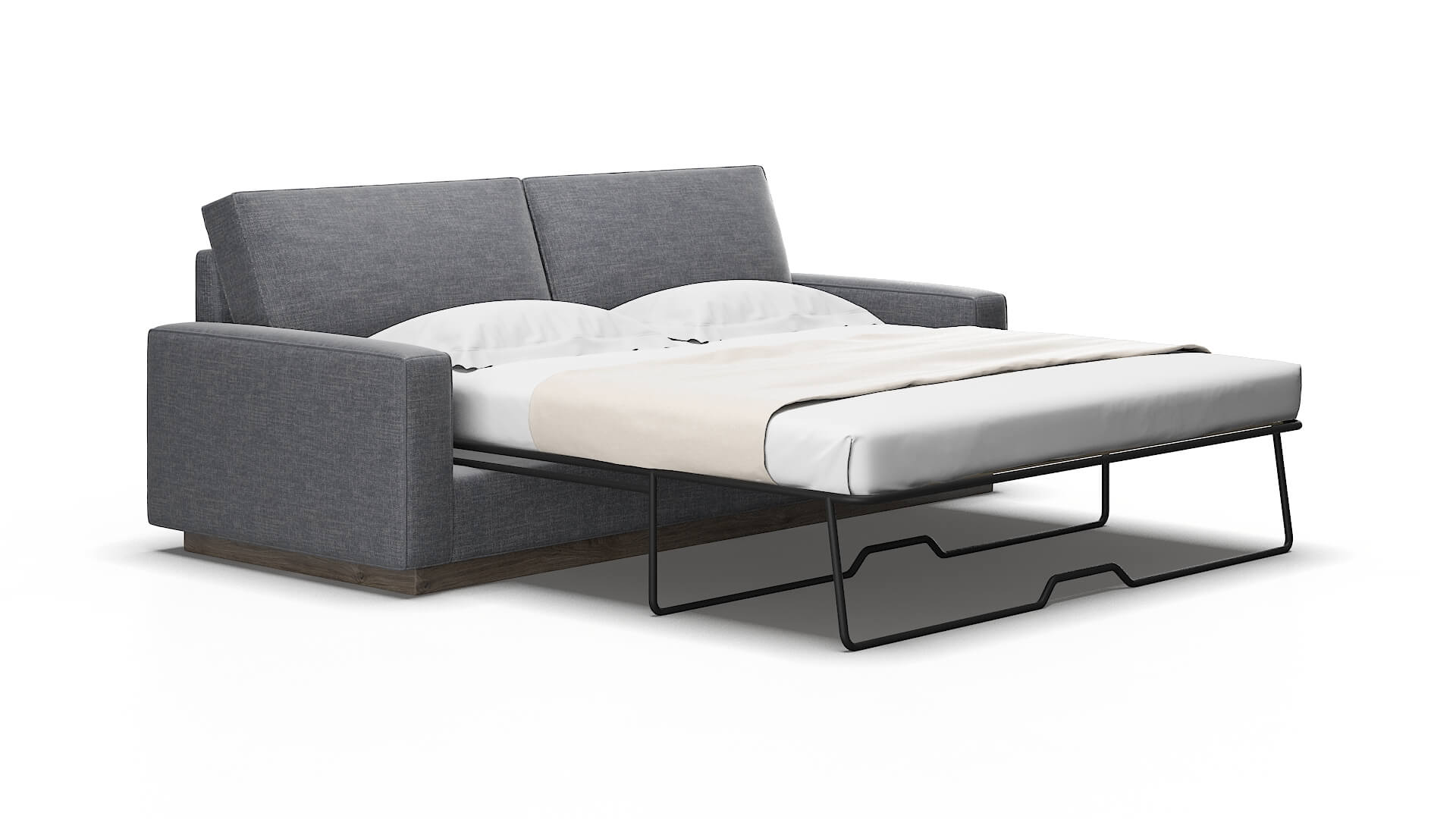 Alton Keylargo Graphite Sofa Sleeper Espresso legs 2