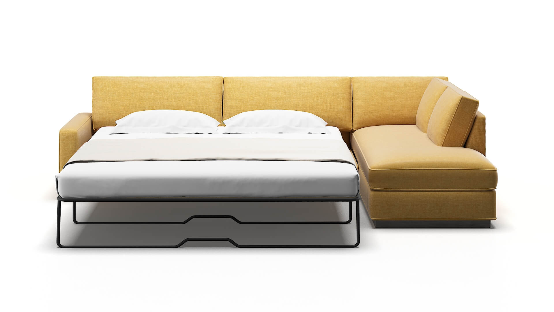 Alton Keylargo Honey Panel Sleeper Espresso legs 1