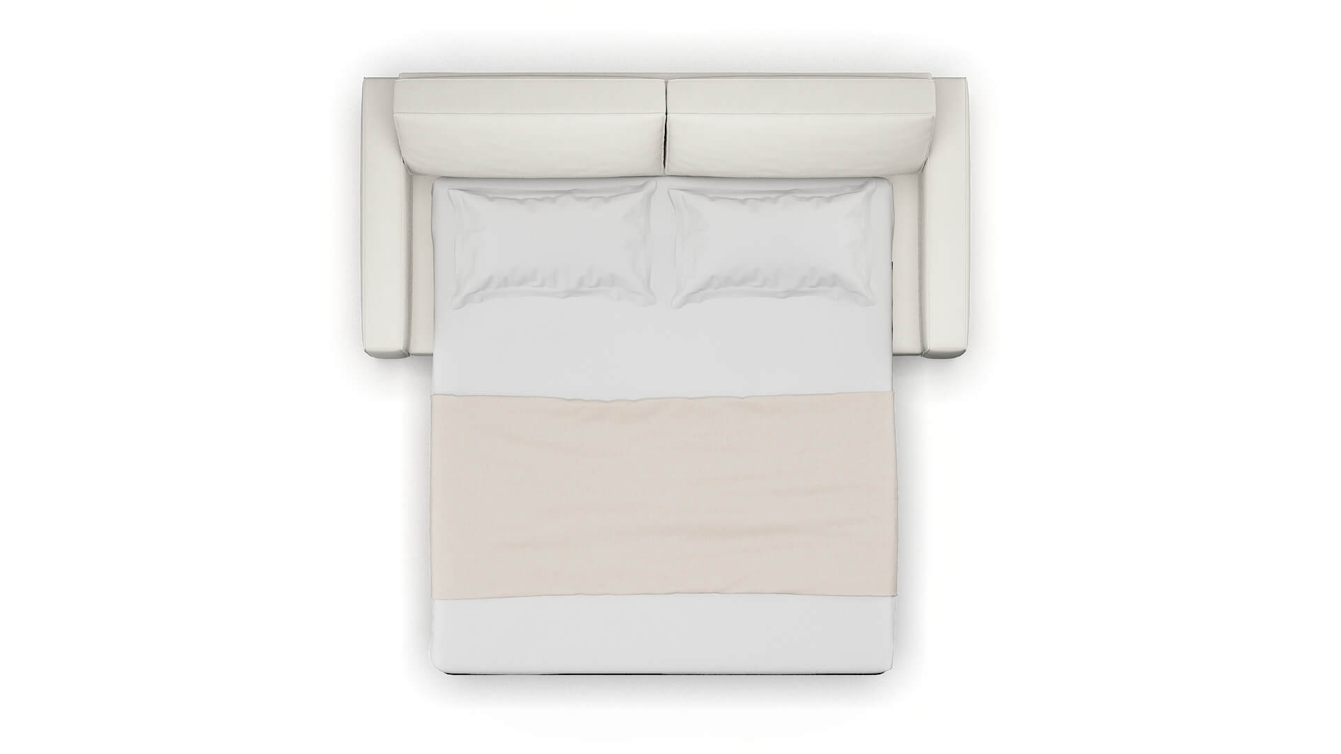 Alton Keylargo Oatmeal Sofa Sleeper Espresso legs 3