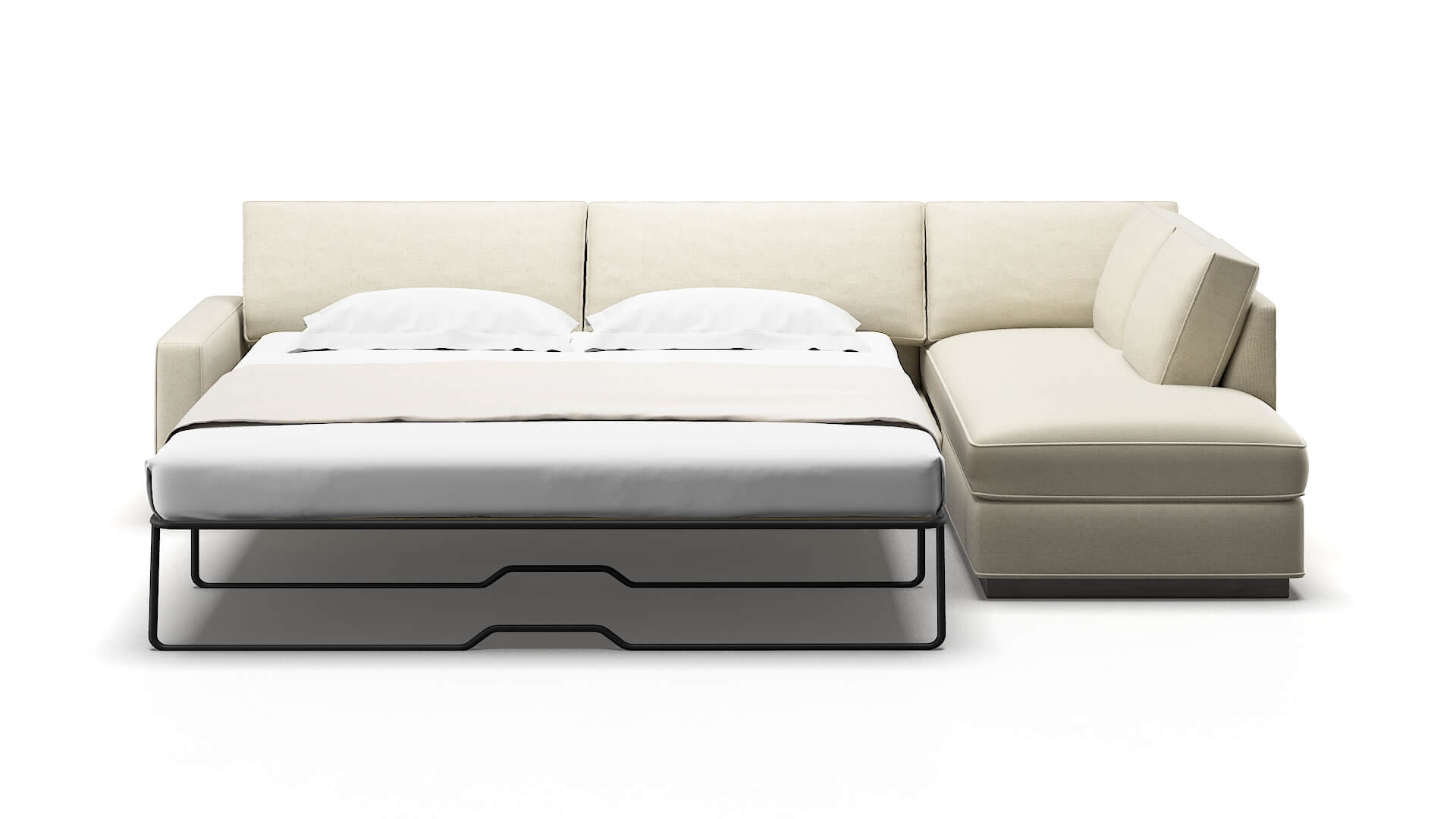 Alton Lana Sand Panel Sleeper Espresso legs 1