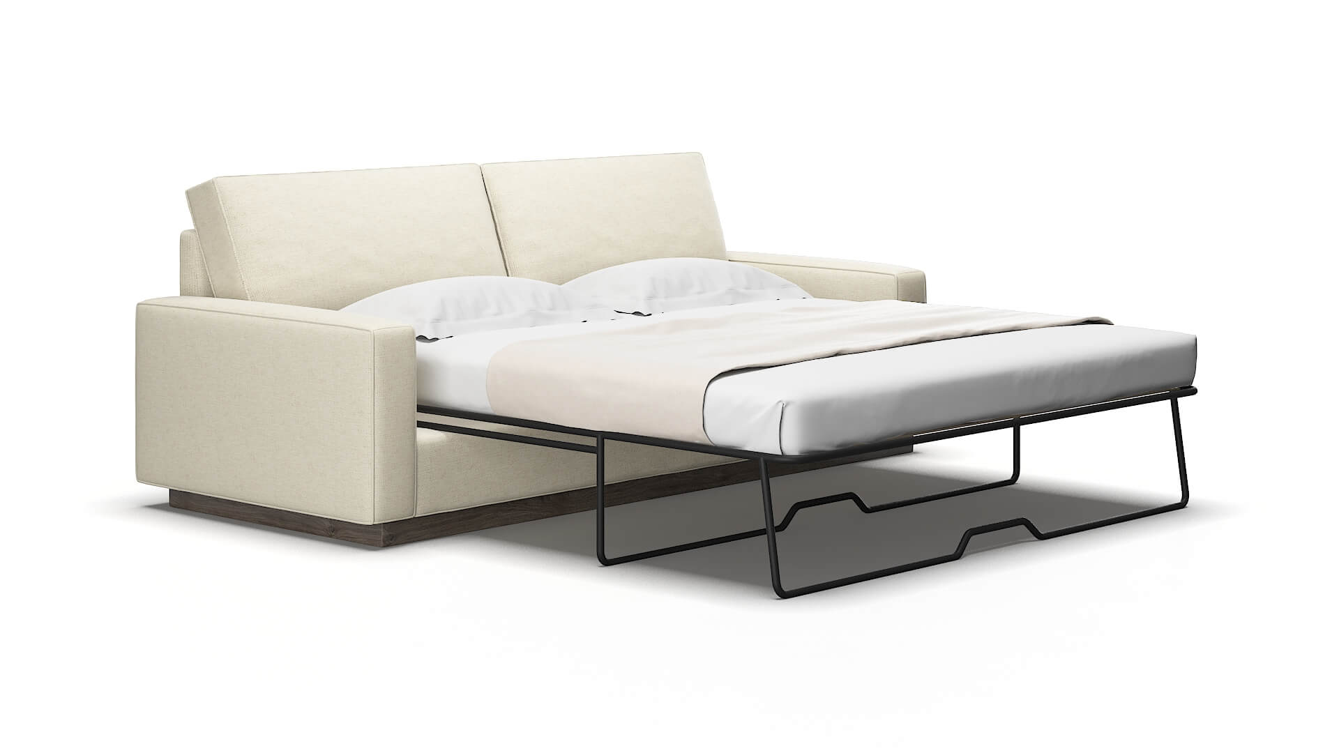 Alton Lana sand Sofa sleeper Espresso Legs  2