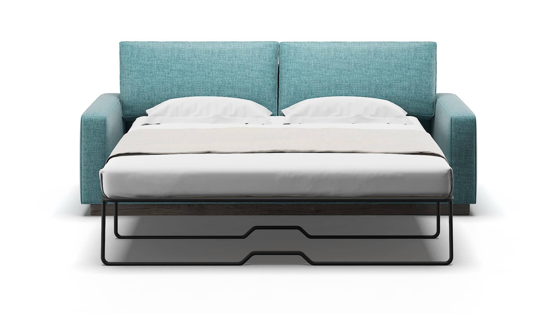 Alton Leslie Peacock Sofa Sleeper Espresso legs 1