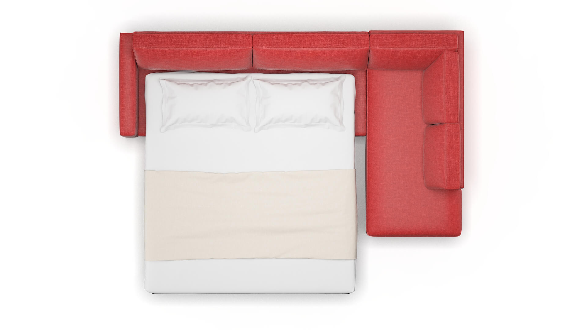 Alton Leslie Poppy Panel Sleeper Espresso legs 3