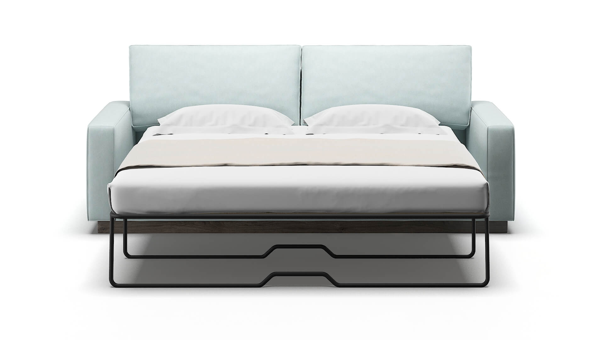 Alton Leslie Robins_egg Sofa Sleeper Espresso legs 1