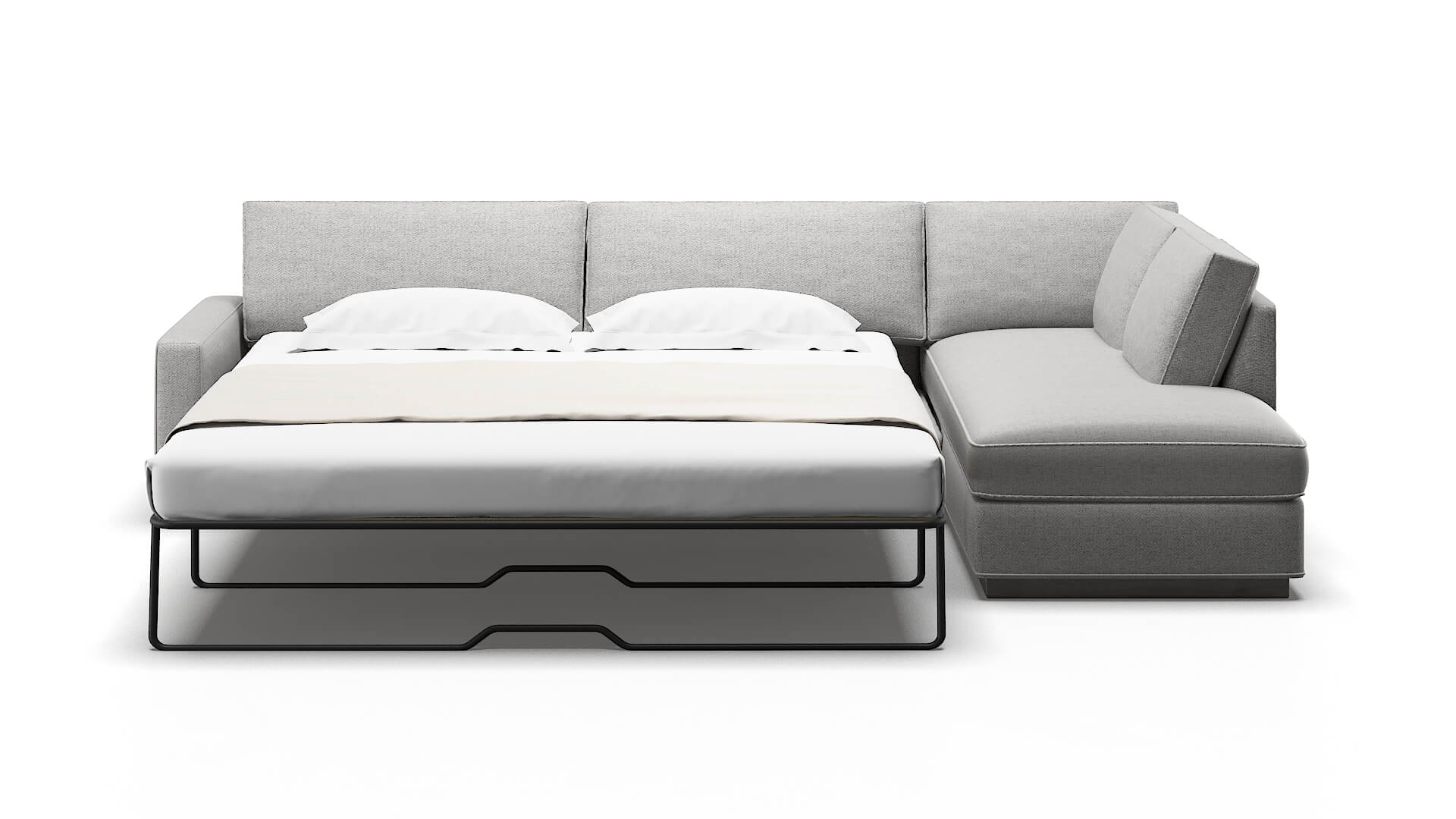 Alton Malibu Dove Panel Sleeper Espresso legs 1