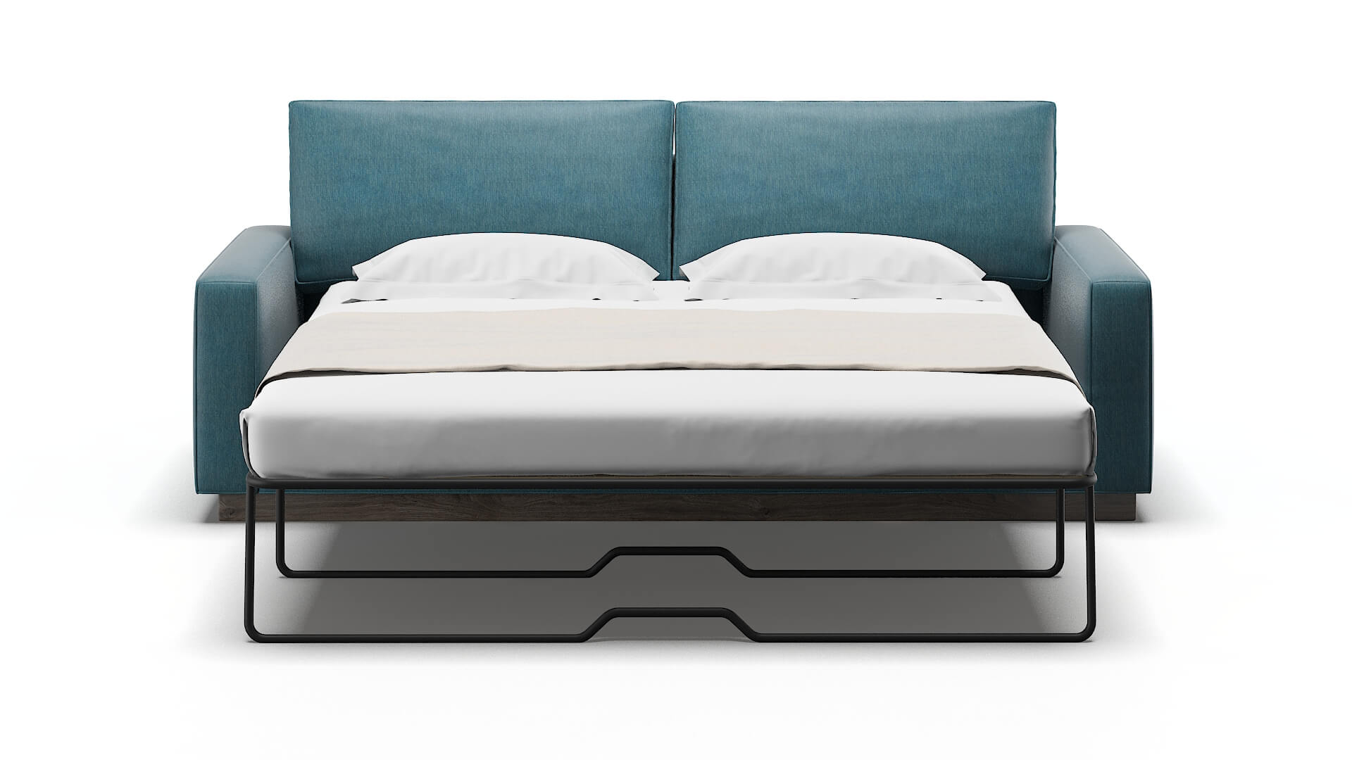 Alton Merit Peacock Sofa Sleeper Espresso legs 1