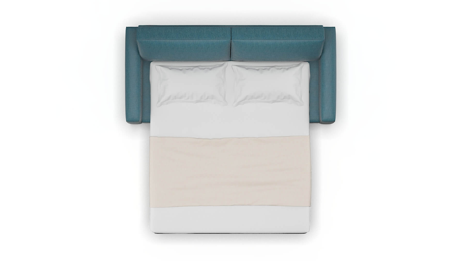 Alton Merit Peacock Sofa Sleeper Espresso legs 3