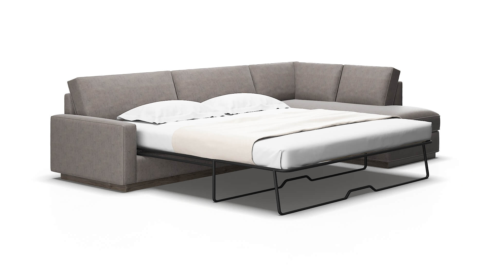 Alton Noble otter Panel sleeper Espresso Legs  2