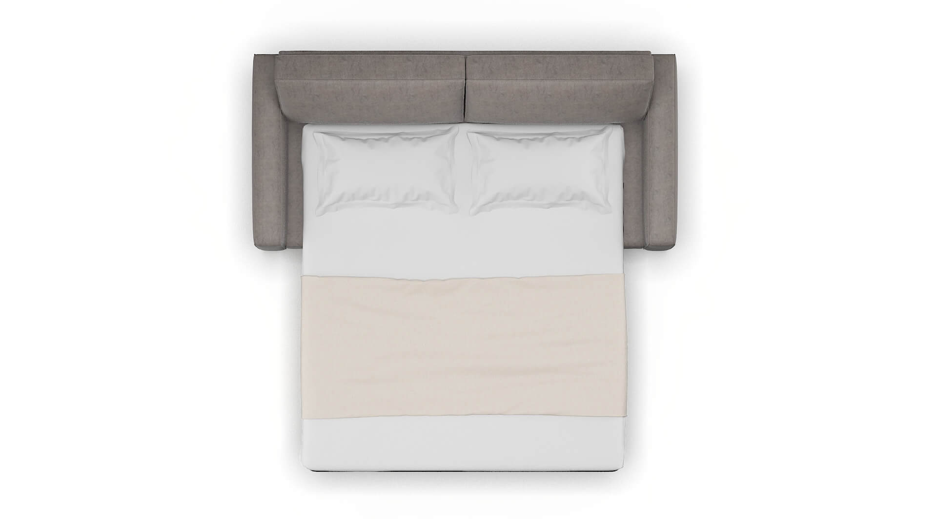 Alton Noble Otter Sofa Sleeper Espresso legs 3