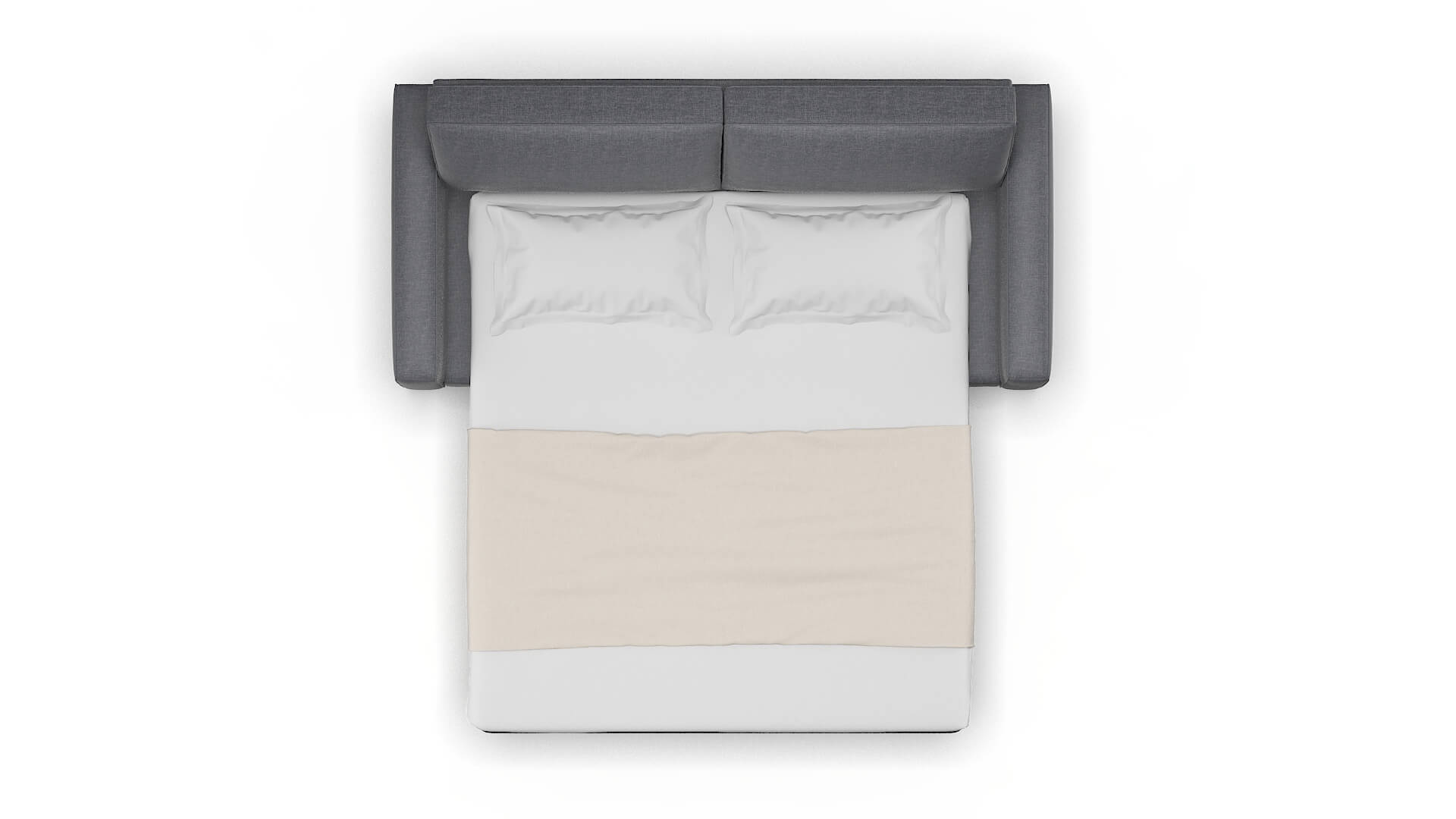 Alton Notion Graphite Sofa Sleeper Espresso legs 3