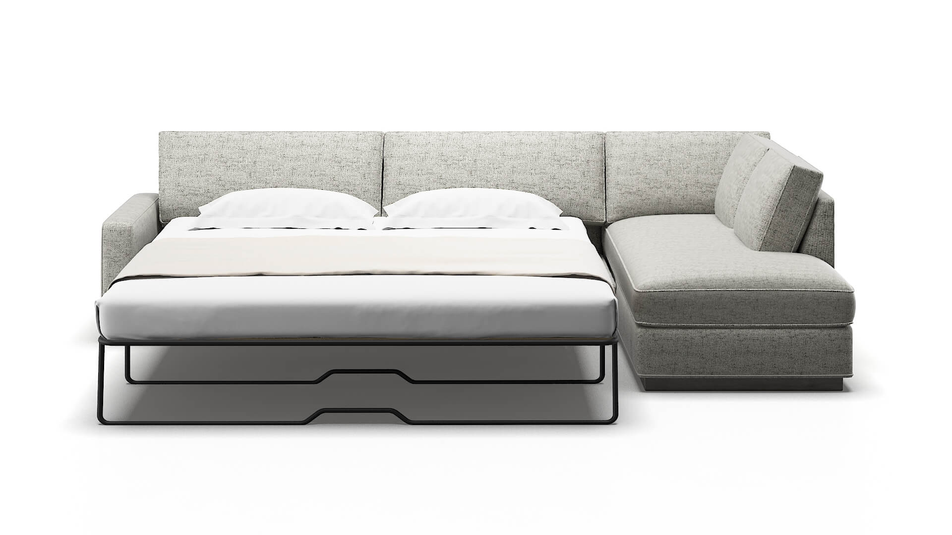 Alton Oceanside Granite Panel Sleeper Espresso legs 1