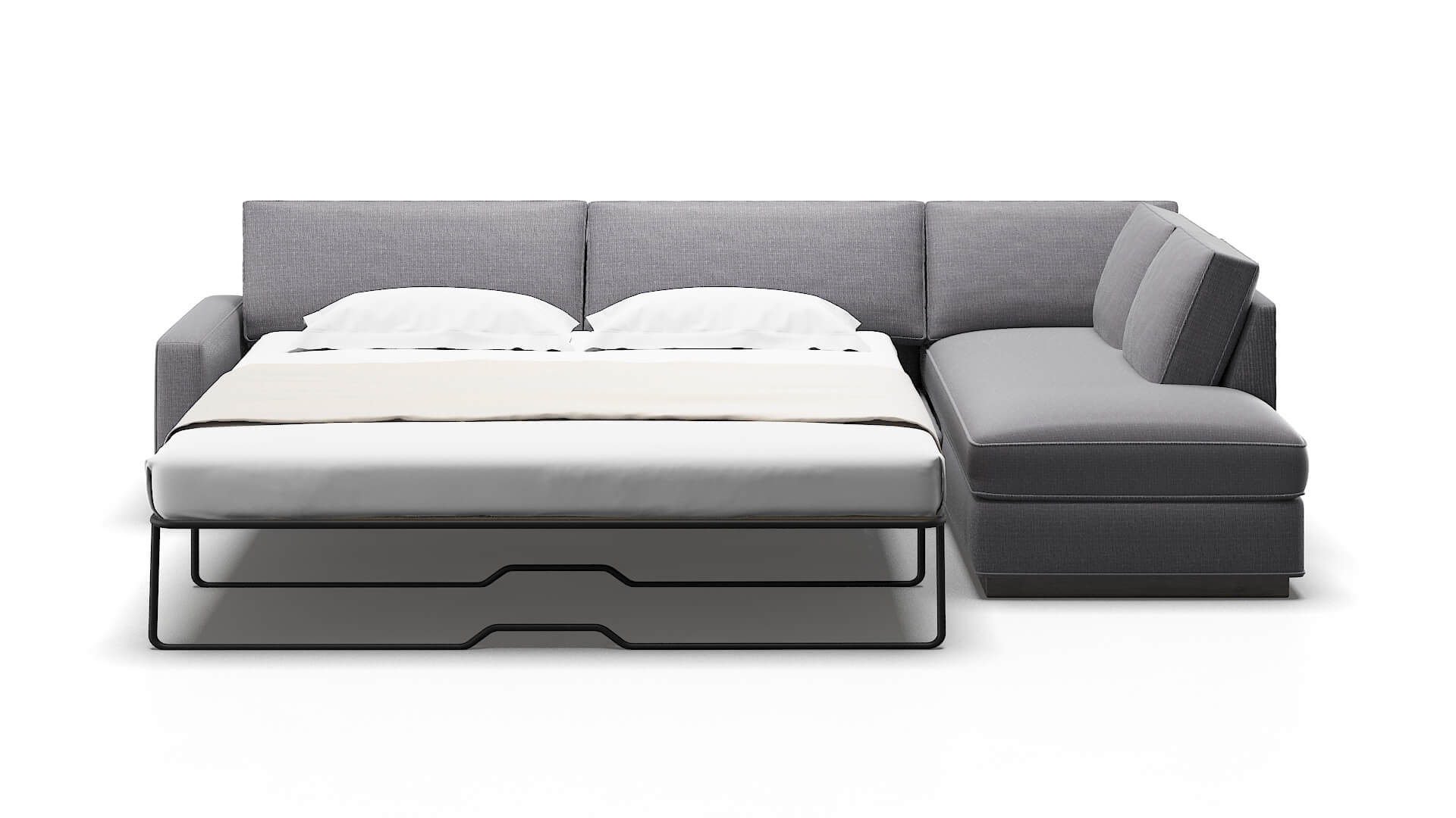 Alton Parker Ash Panel Sleeper Espresso legs 1