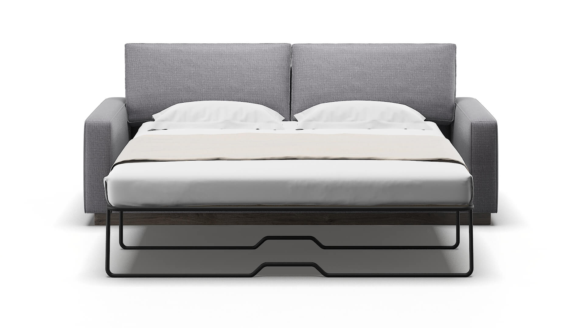 Alton Parker Ash Sofa Sleeper Espresso legs 1