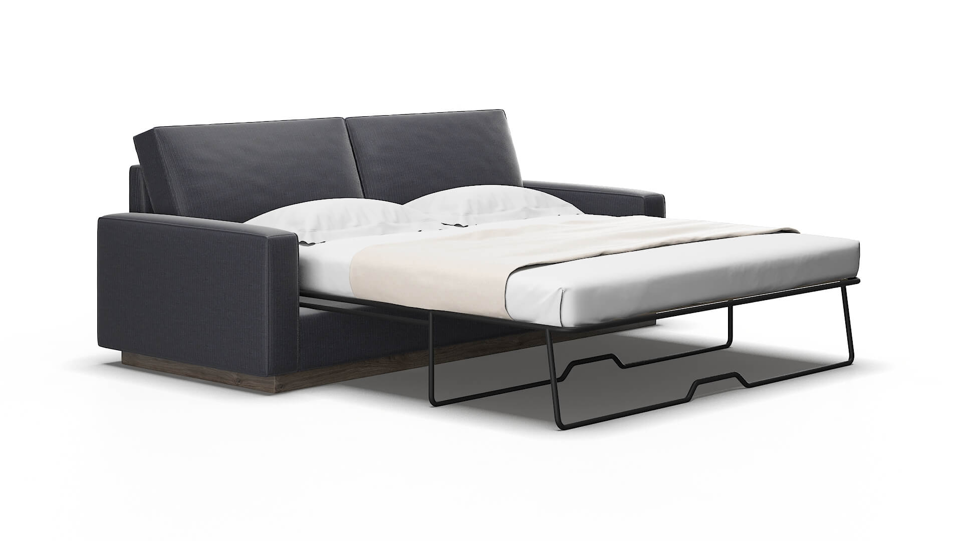 Alton Parker Midnight Sofa Sleeper Espresso legs 2