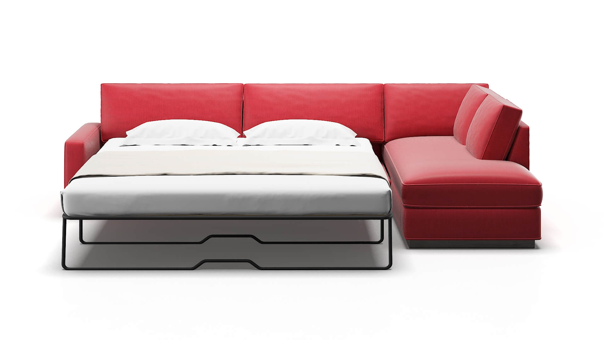 Alton Pauline Ruby Panel Sleeper Espresso legs 1