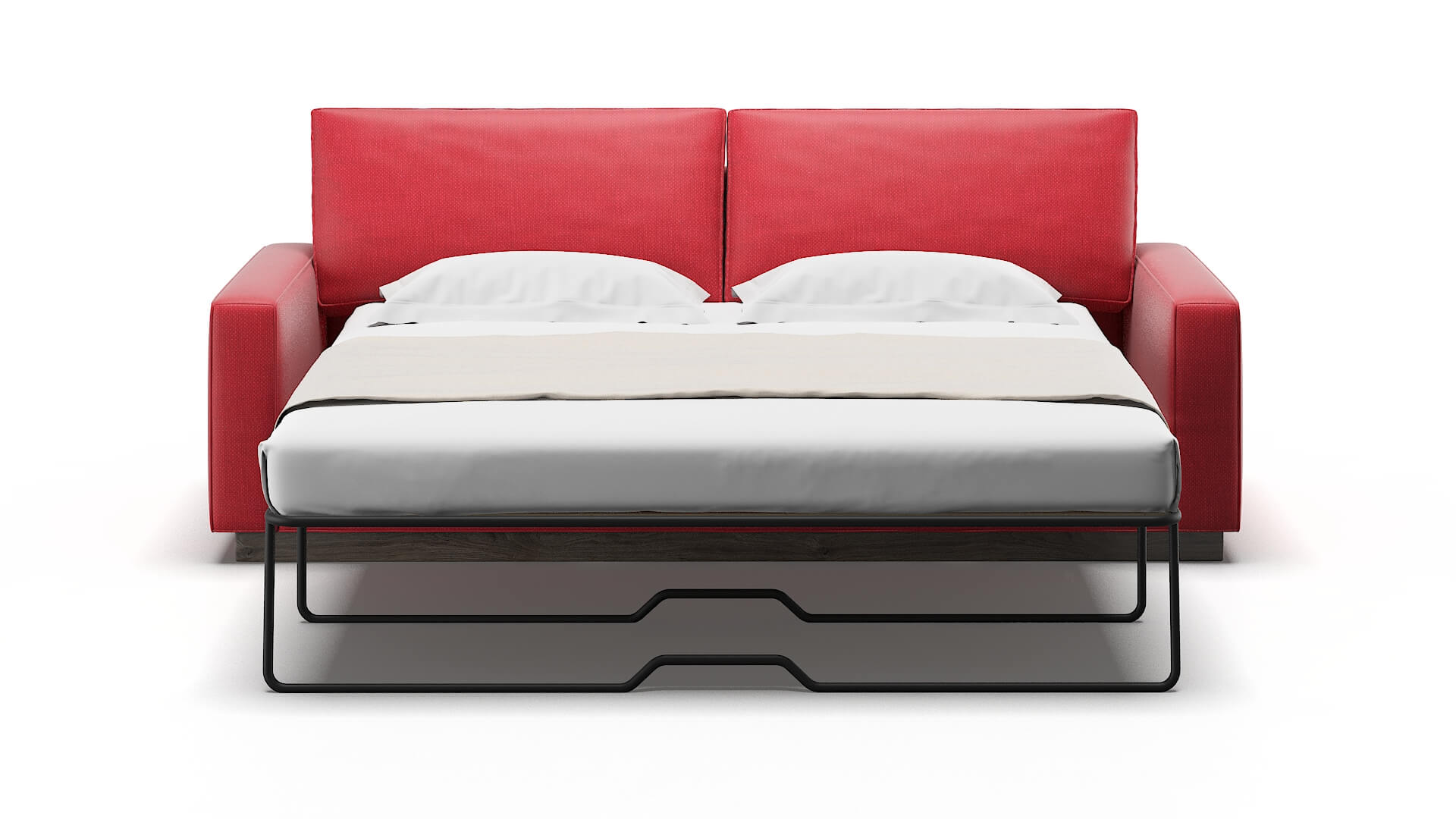 Alton Pauline Ruby Sofa Sleeper Espresso legs 1