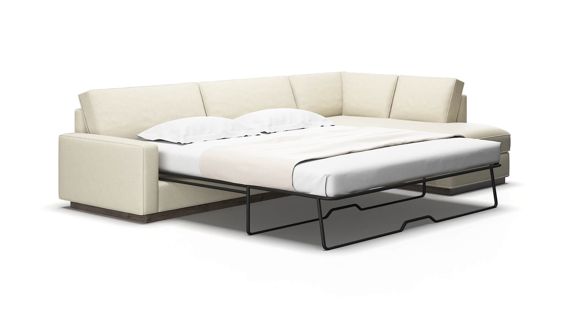 Alton Phoenix Ivory Panel Sleeper espresso legs 2