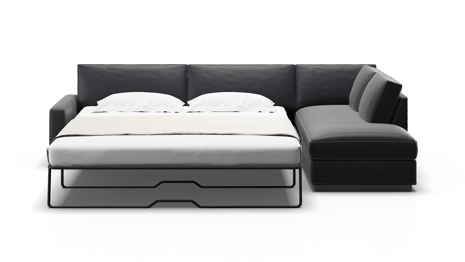 Alton Redondo Navy Panel Sleeper Espresso legs 1