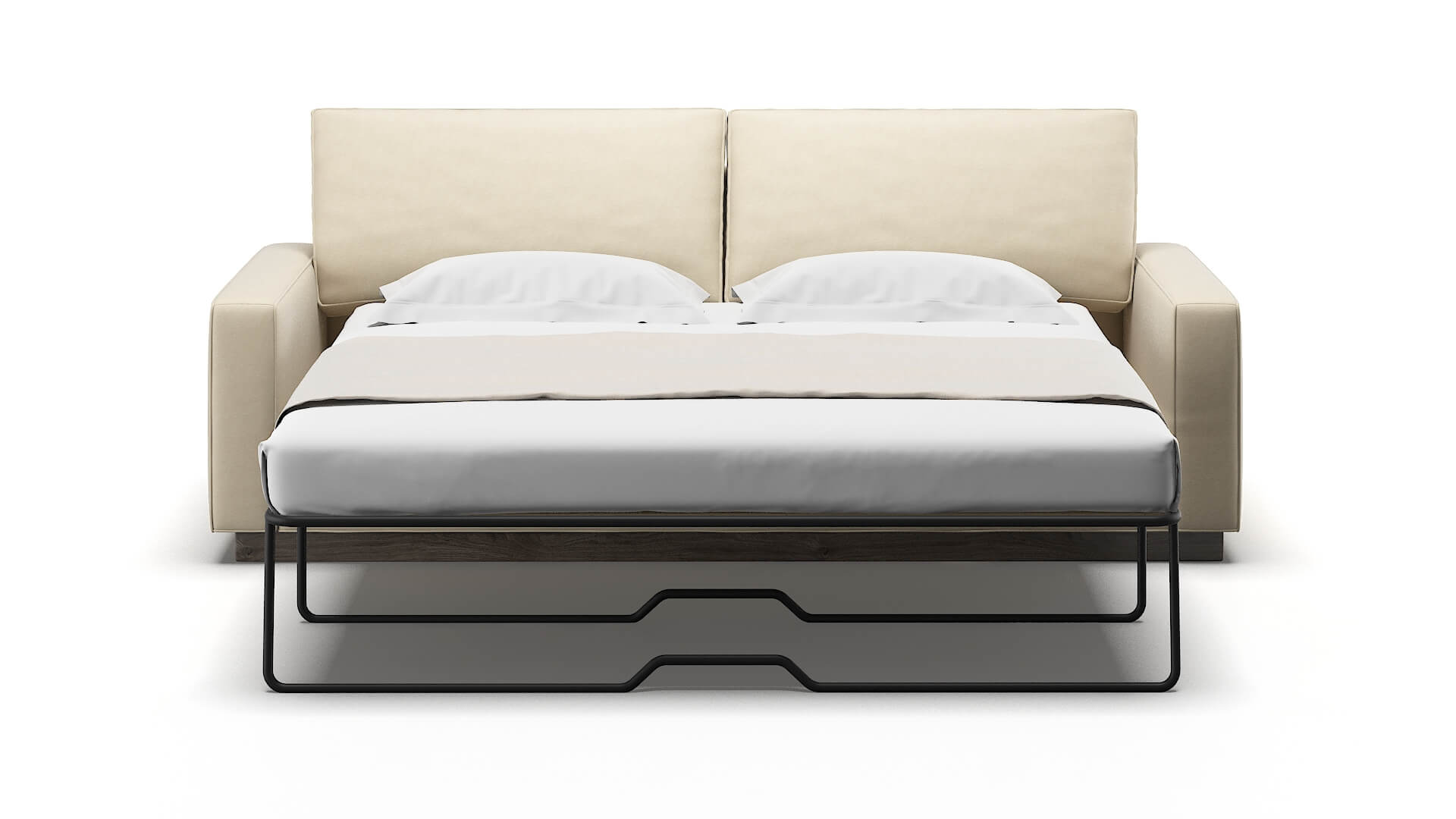 Alton Rocket Sand Sofa Sleeper Espresso legs 1