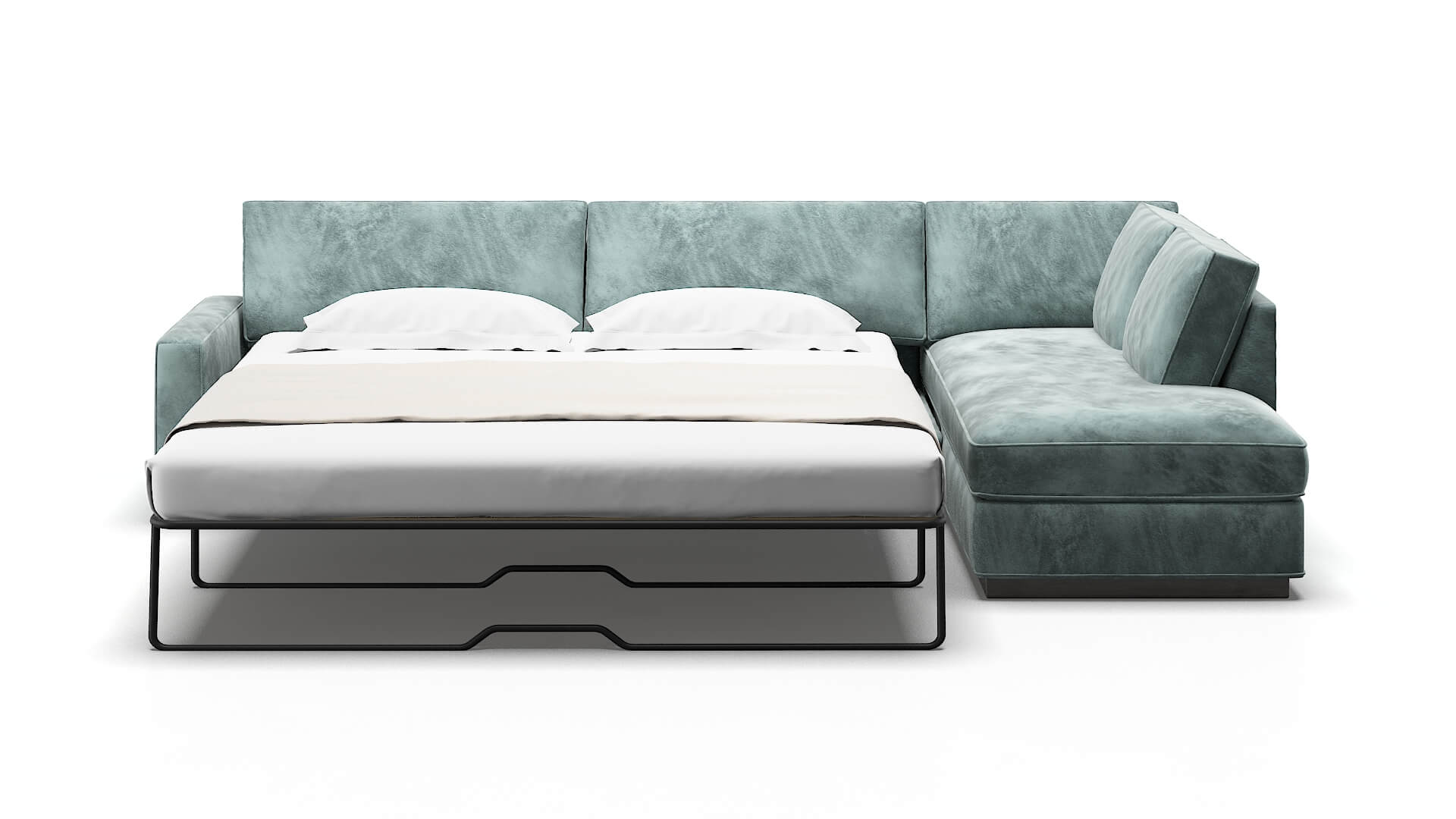 Alton Royale Cloud Panel Sleeper Espresso legs 1