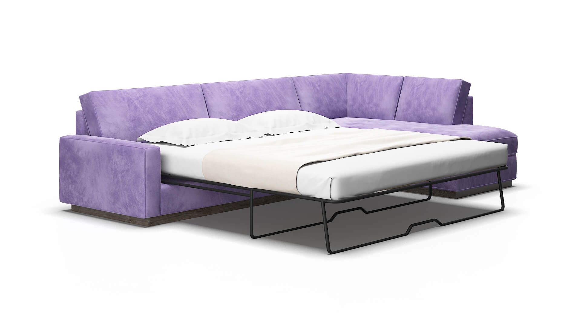 Alton Royale lavender Panel sleeper Espresso Legs  2