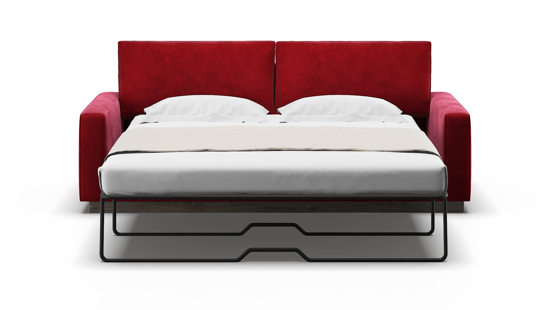 Alton Royale Ruby Sofa Sleeper Espresso legs 1