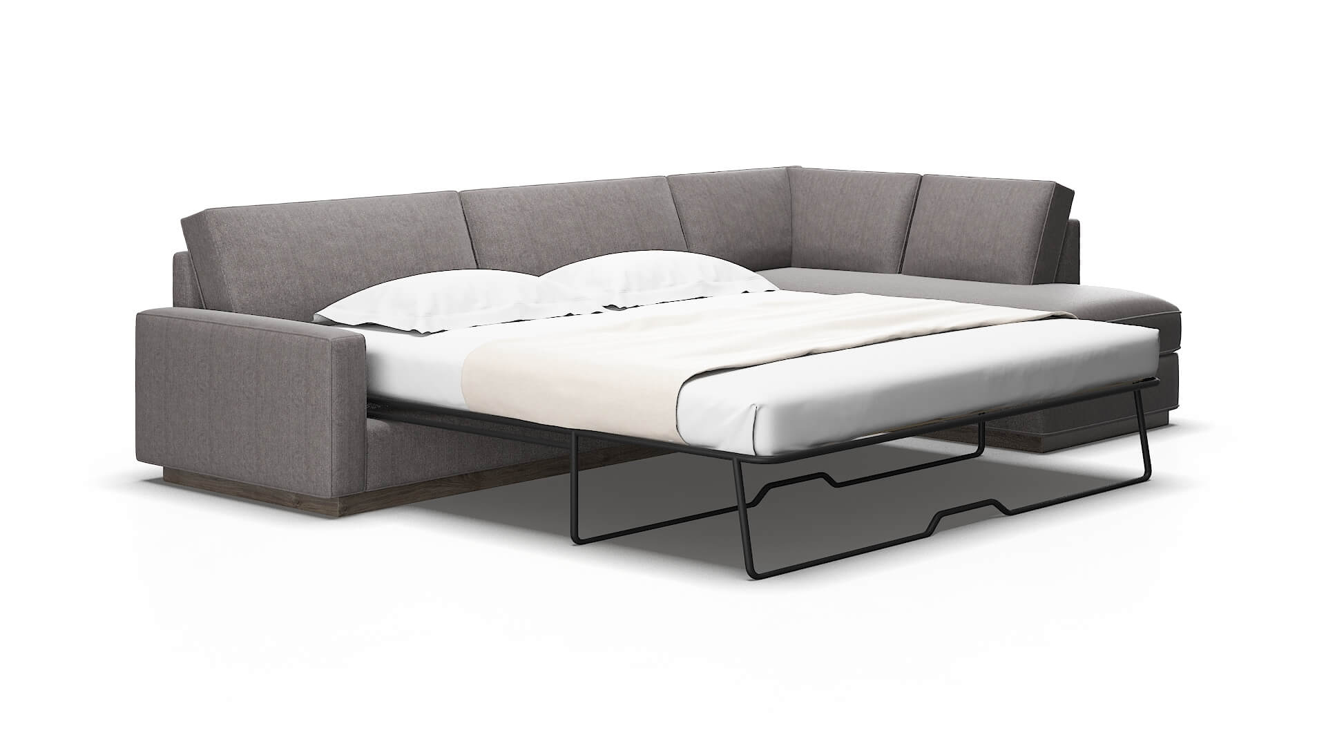 Alton Sasha granite Panel sleeper Espresso Legs  2