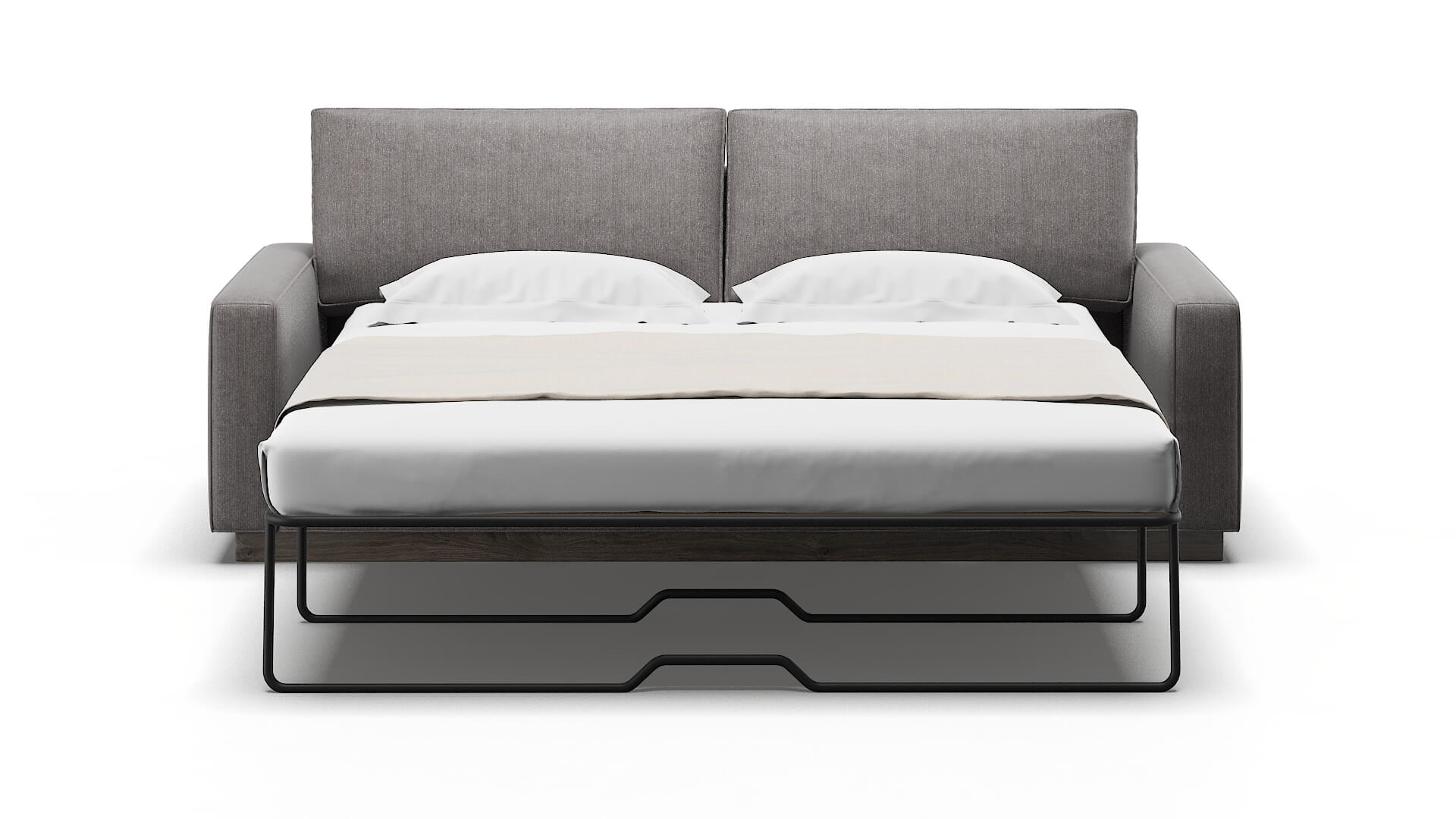 Alton Sasha Granite Sofa Sleeper Espresso legs 1