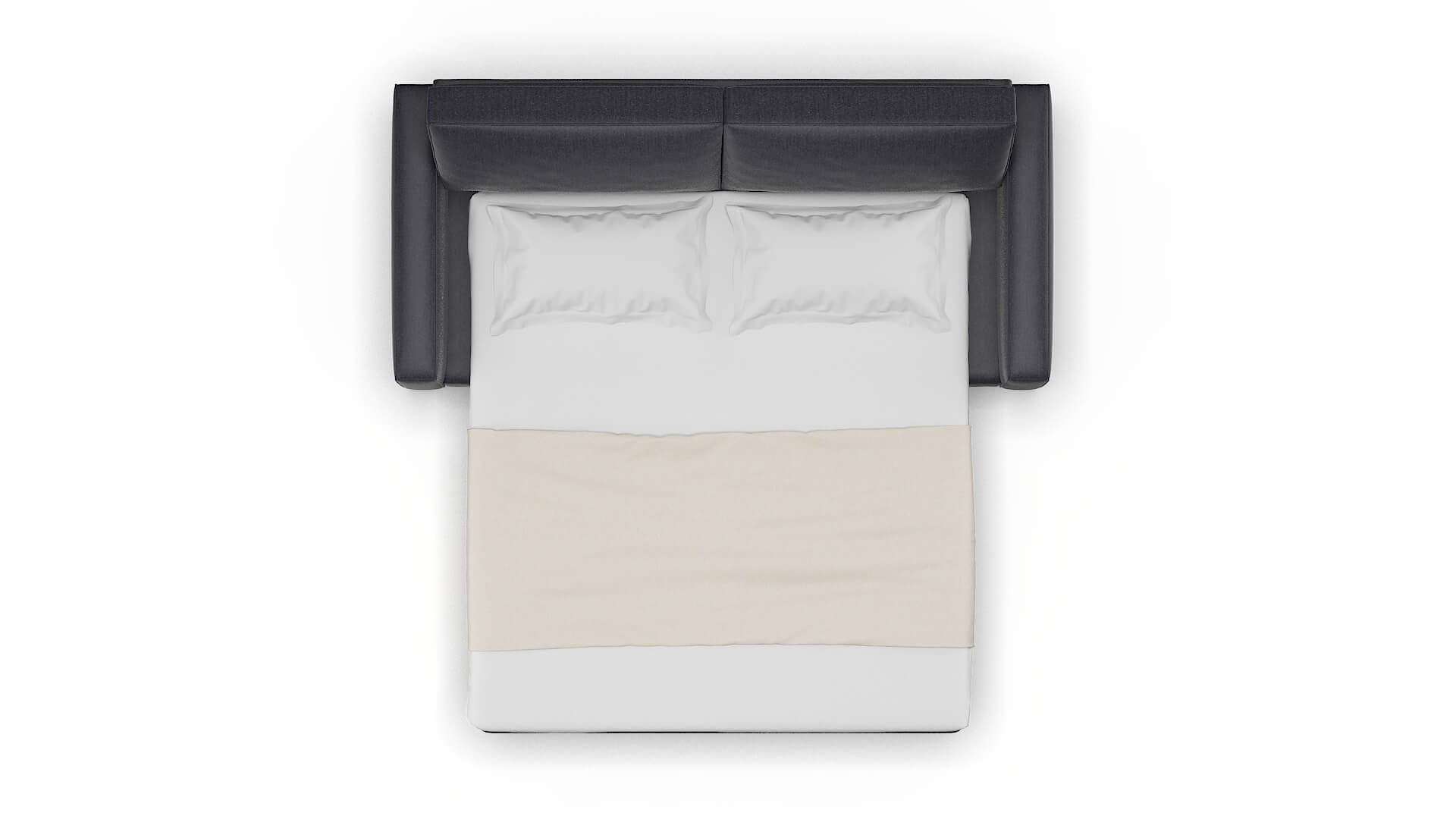 Alton Sasha Navy Sofa Sleeper Espresso legs 3